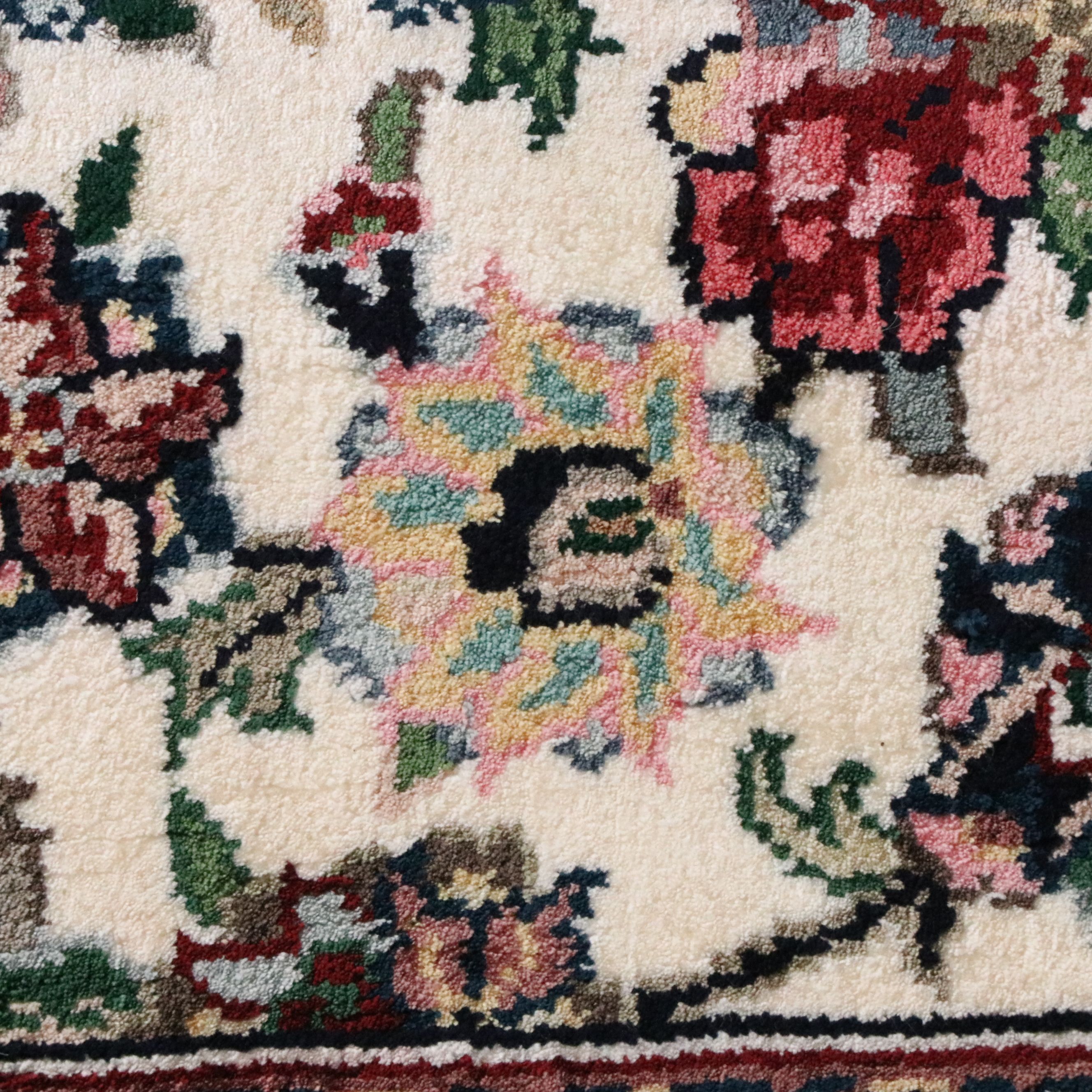 2'6 x 16'6 Hand-Knotted Persian Tabriz Silk Carpet Runner