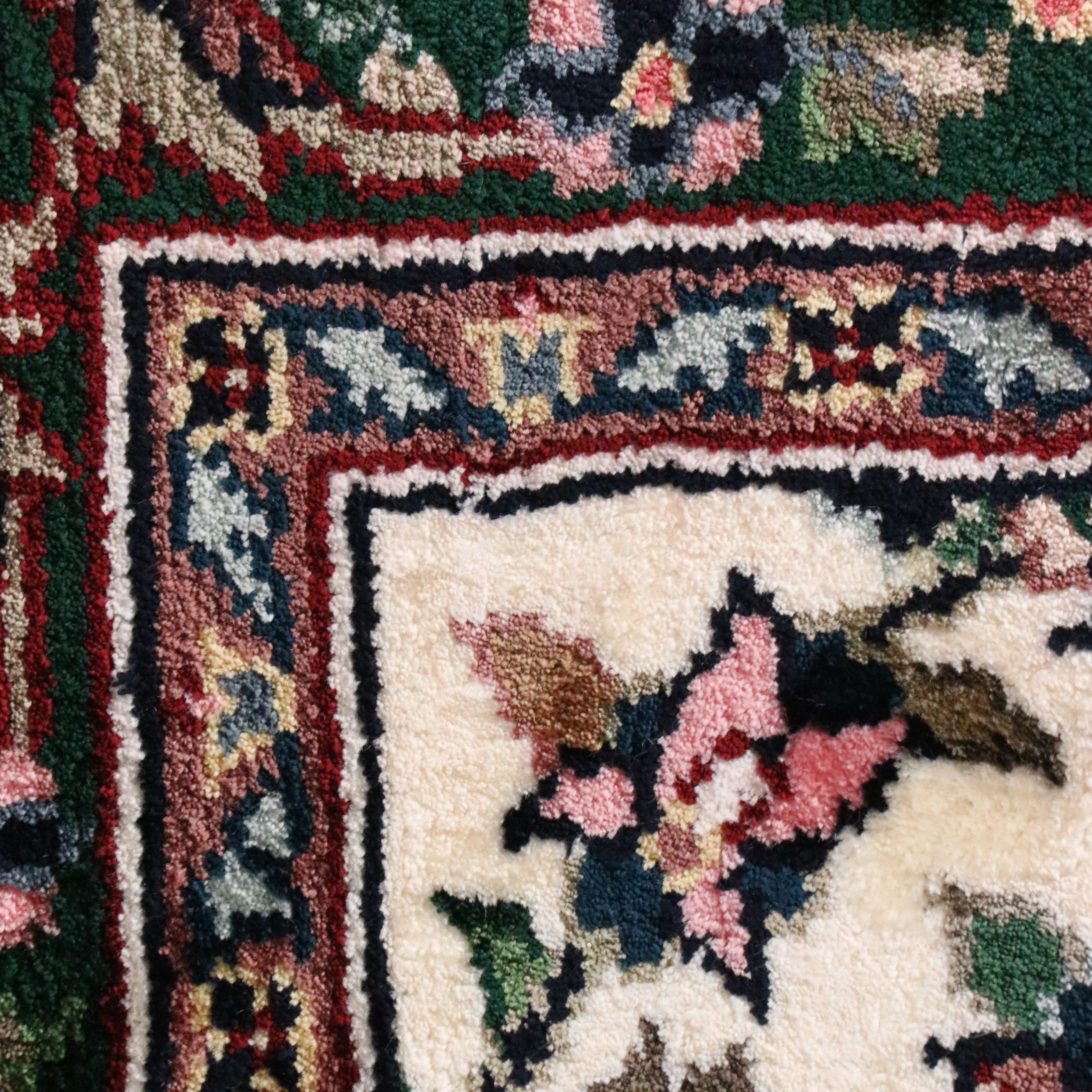 2'6 x 16'6 Hand-Knotted Persian Tabriz Silk Carpet Runner