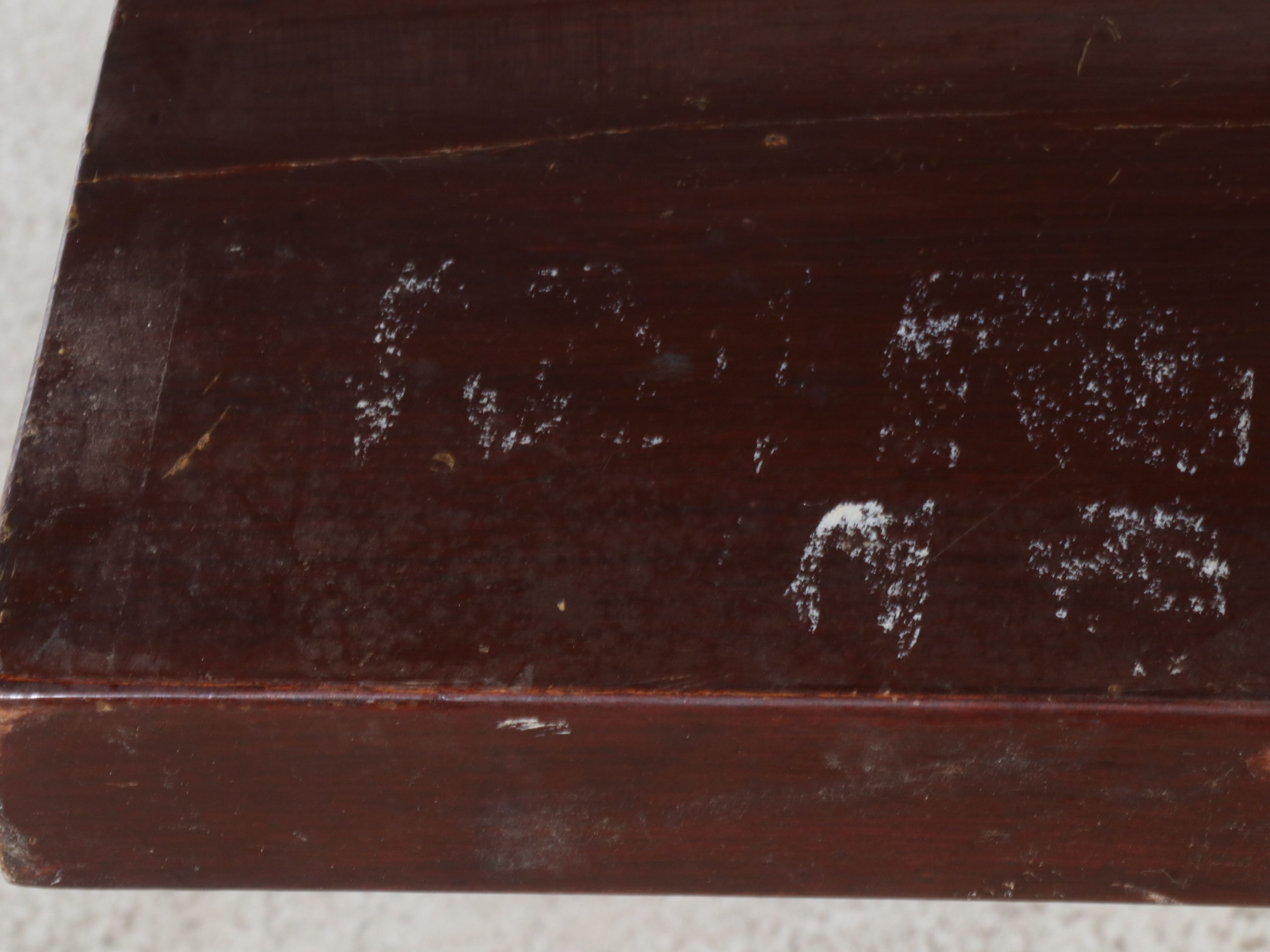 Mahogany Finish Bistro Table