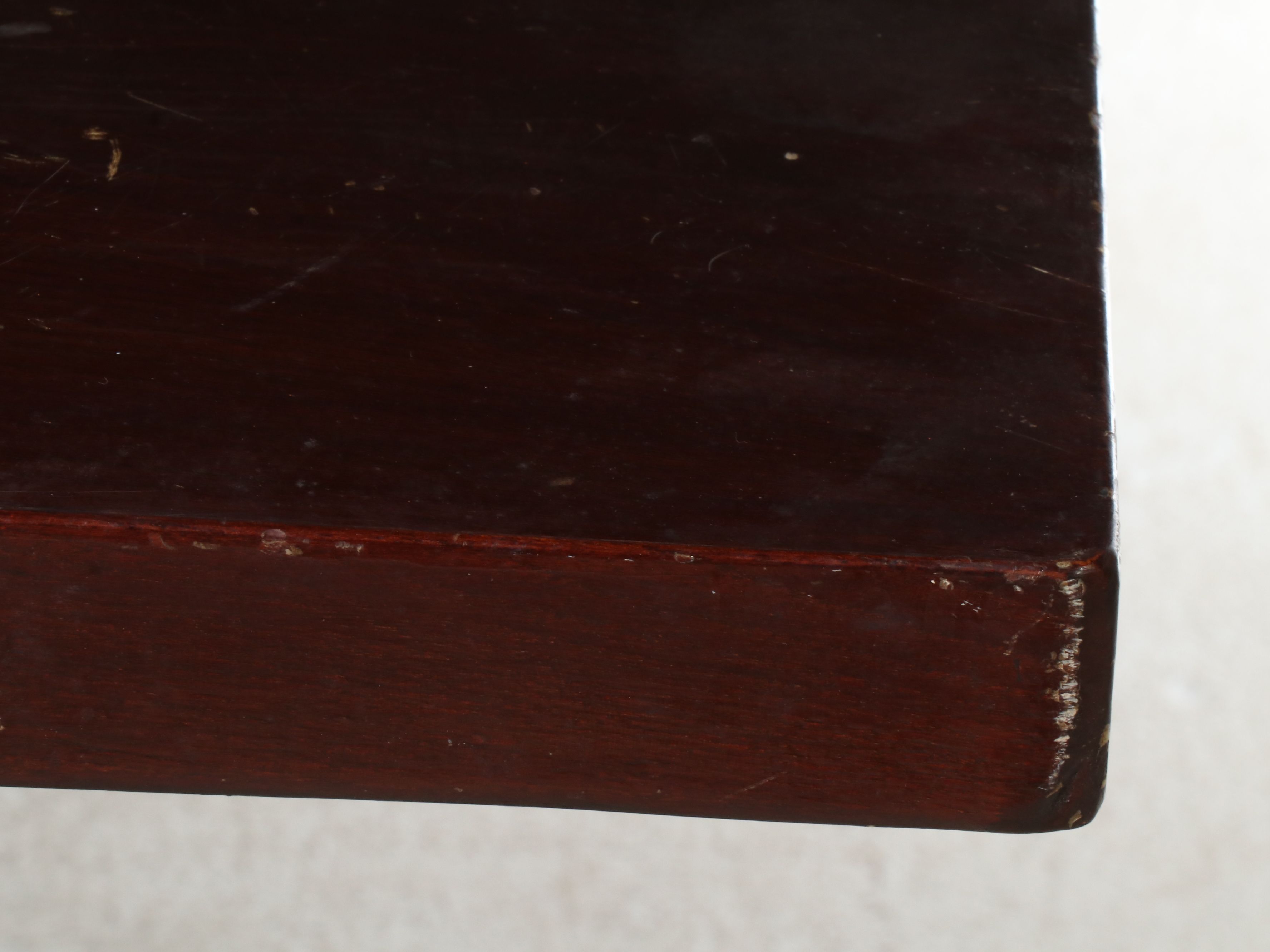 Mahogany Finish Bistro Table