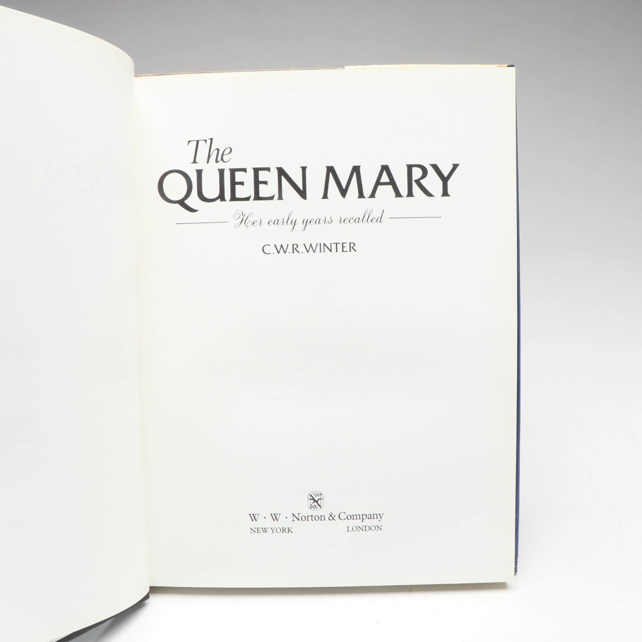 First American Edition "The Queen Mary" by C. W. R. Winter and More Books