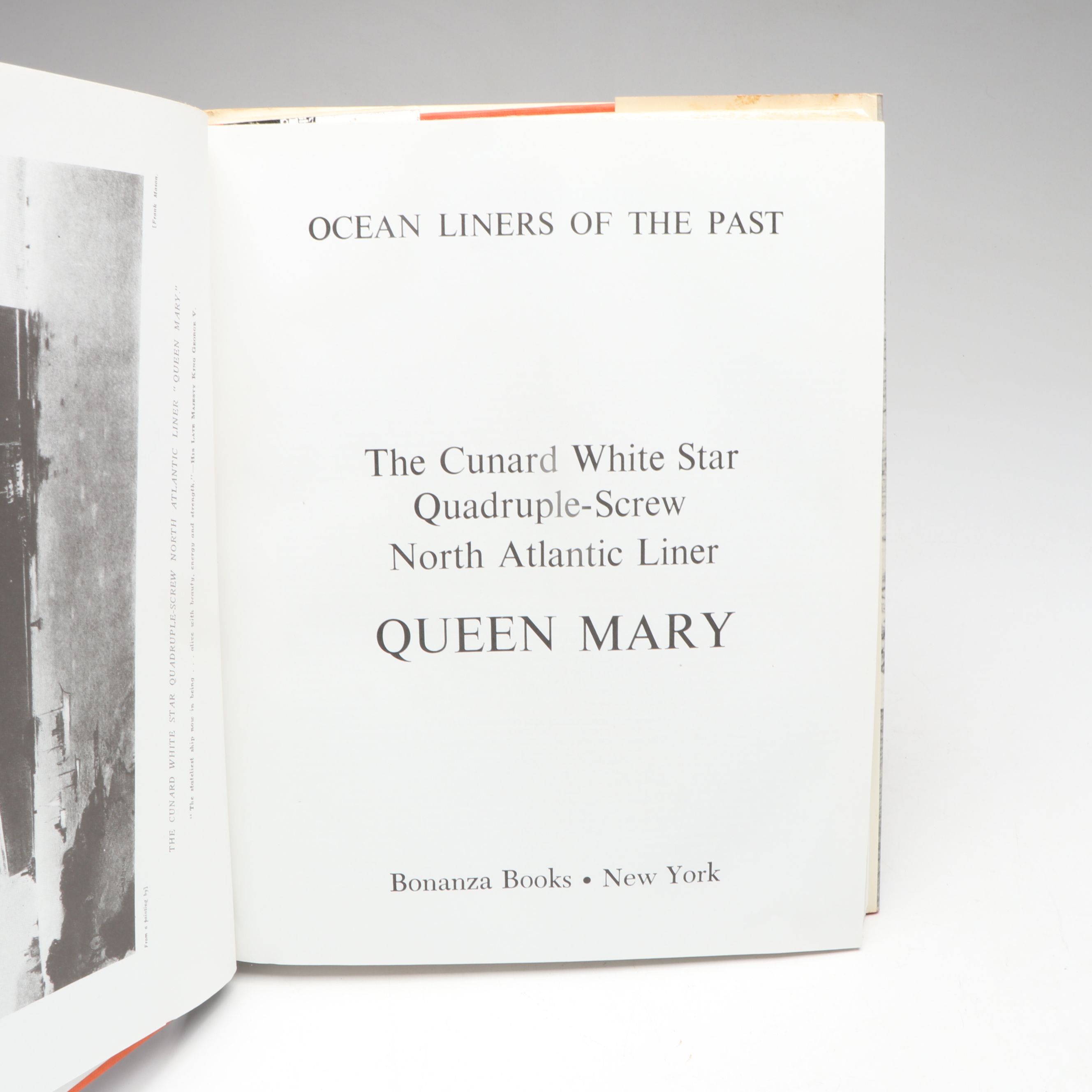 First American Edition "The Queen Mary" by C. W. R. Winter and More Books