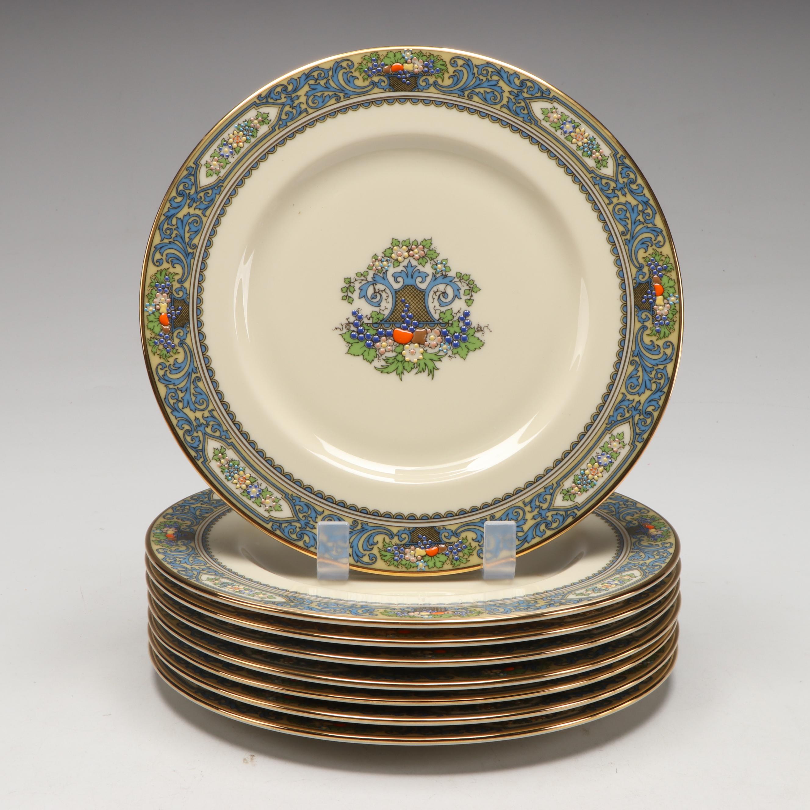 Lenox "Autumn" Enamel Painted Porcelain Dinnerware