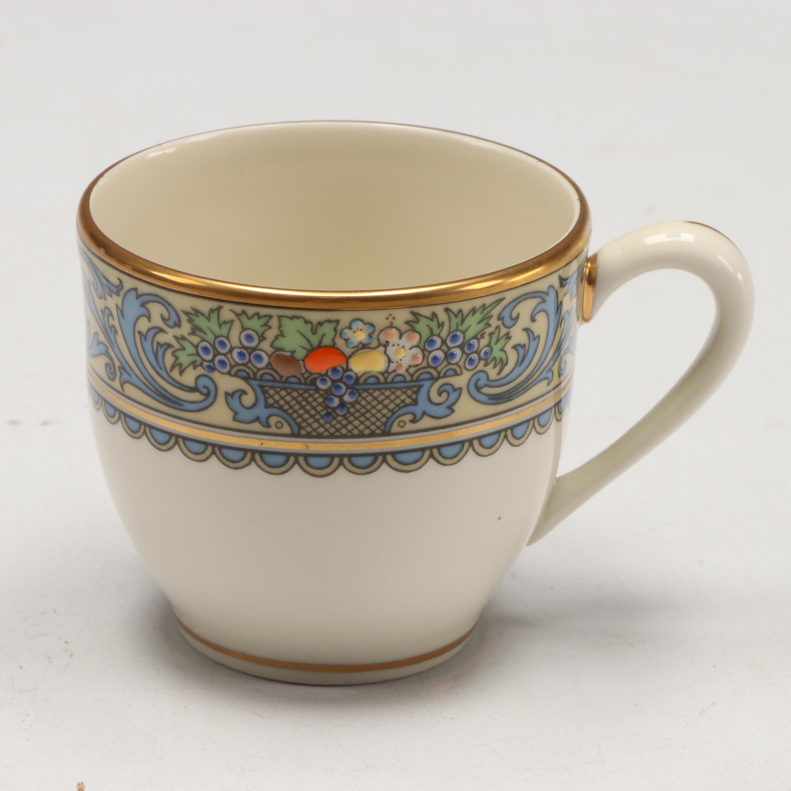 Lenox "Autumn" Enamel Painted Porcelain Dinnerware