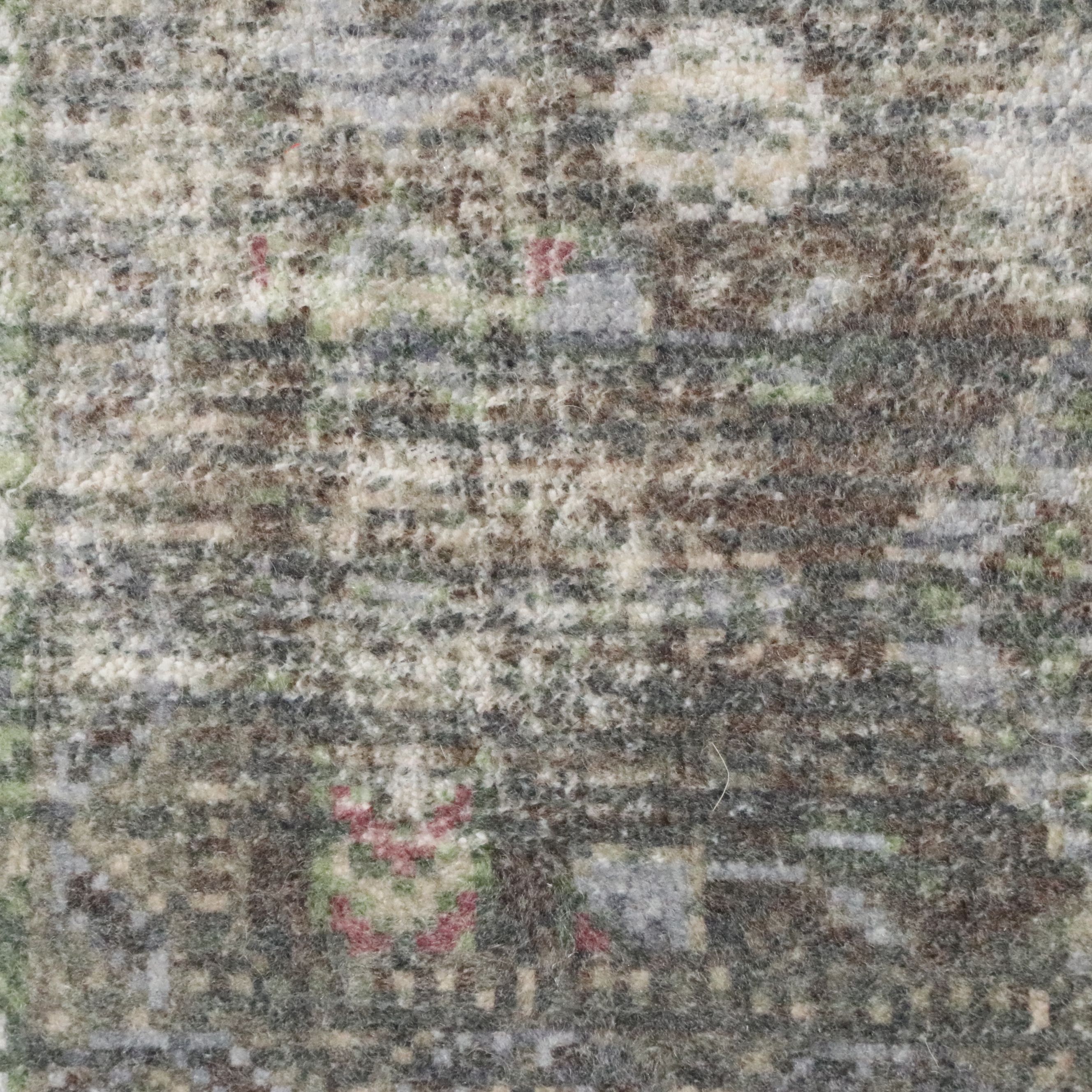 5'6 x 8'4 Hand-Knotted Indo-Persian Bijar Area Rug