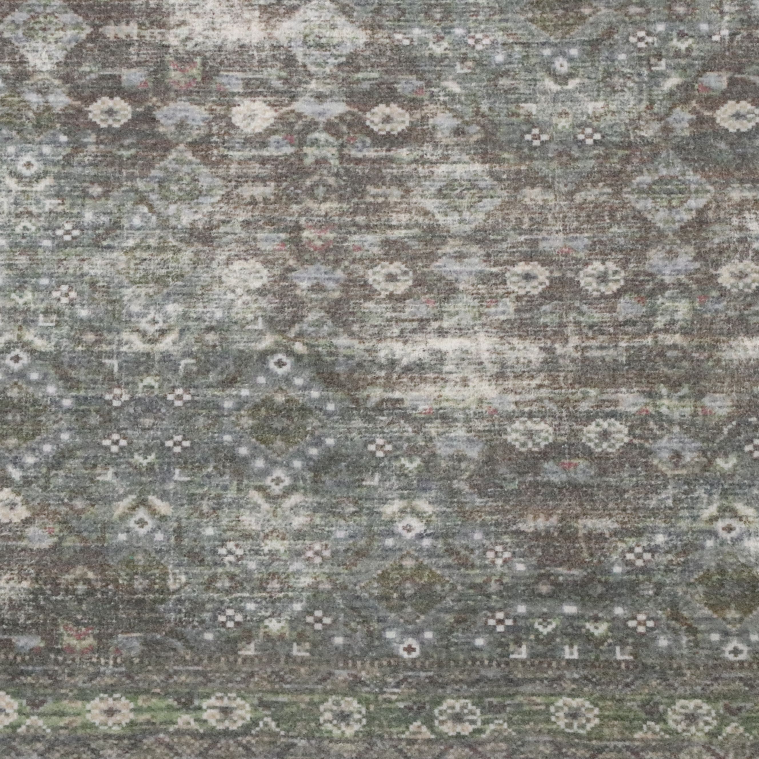 5'6 x 8'4 Hand-Knotted Indo-Persian Bijar Area Rug