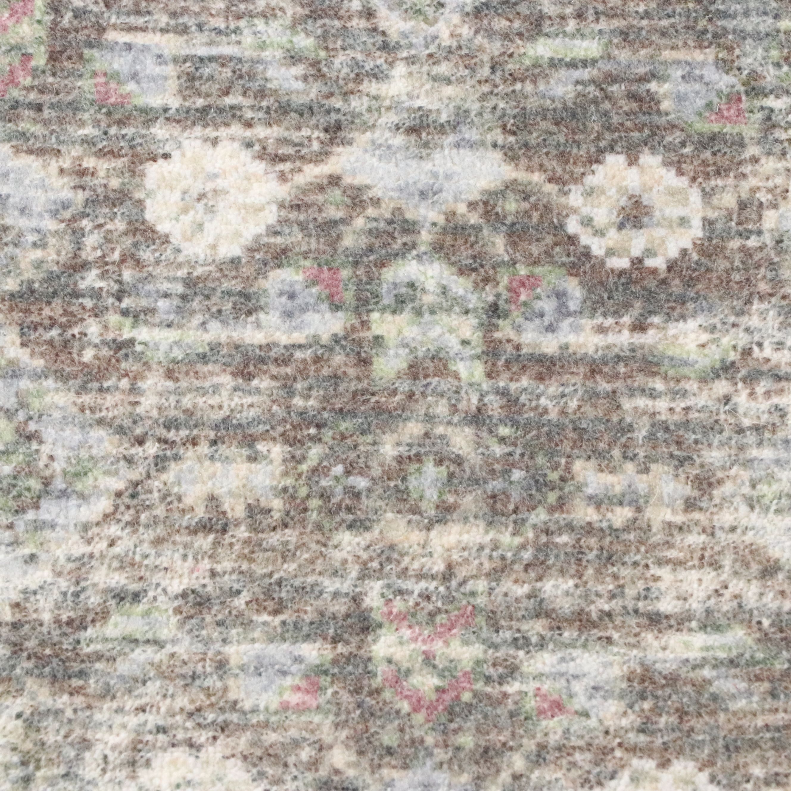 5'6 x 8'4 Hand-Knotted Indo-Persian Bijar Area Rug