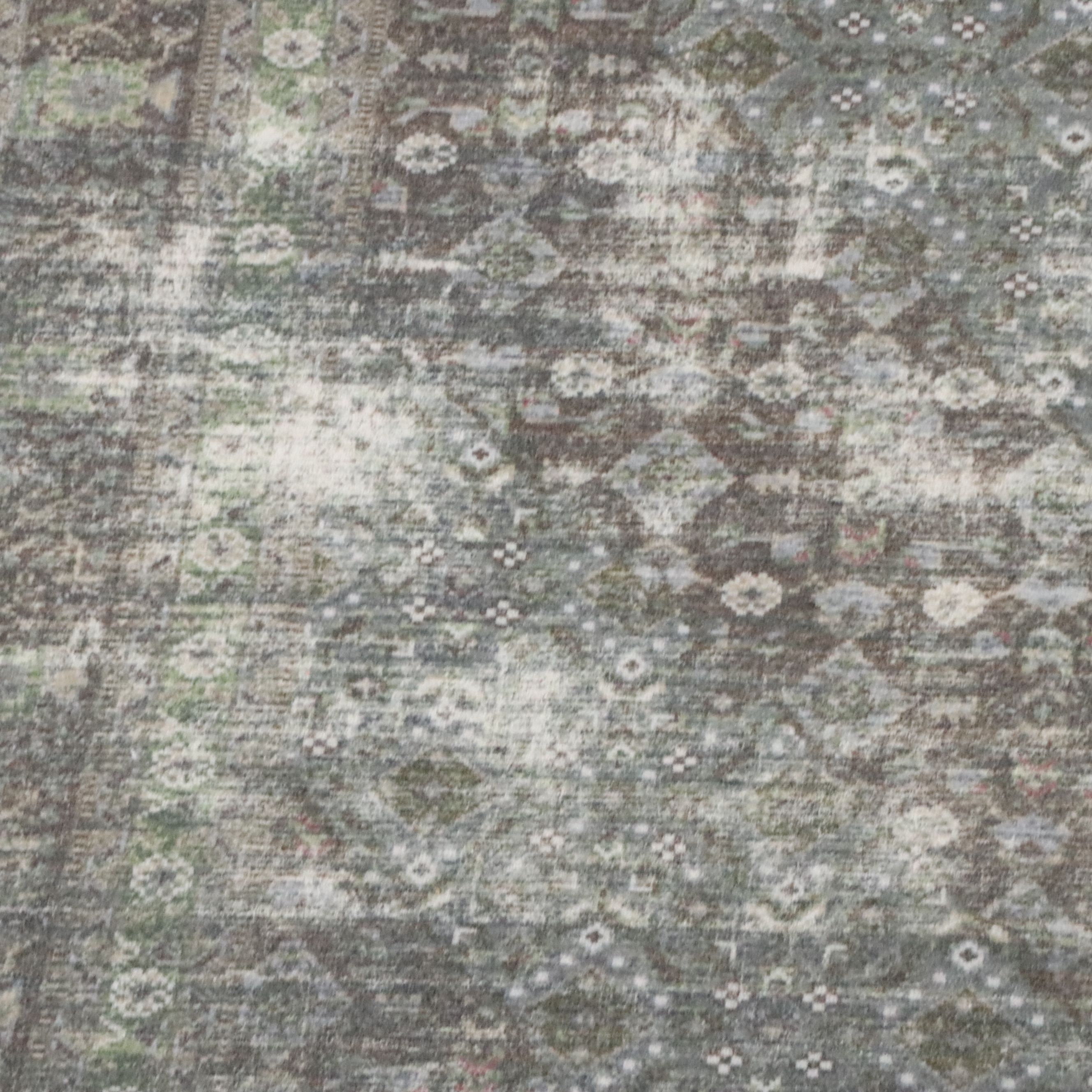 5'6 x 8'4 Hand-Knotted Indo-Persian Bijar Area Rug