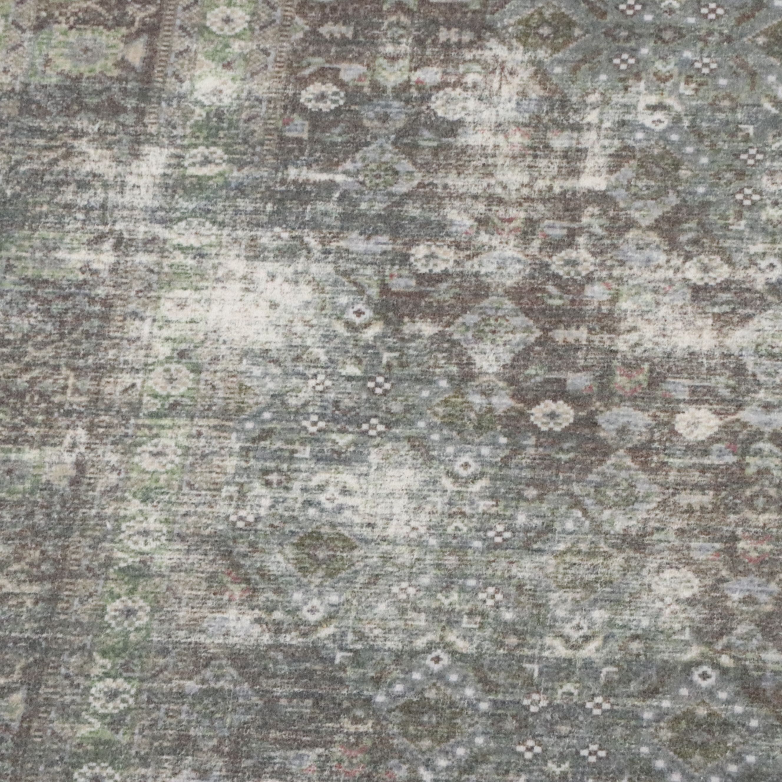 5'6 x 8'4 Hand-Knotted Indo-Persian Bijar Area Rug