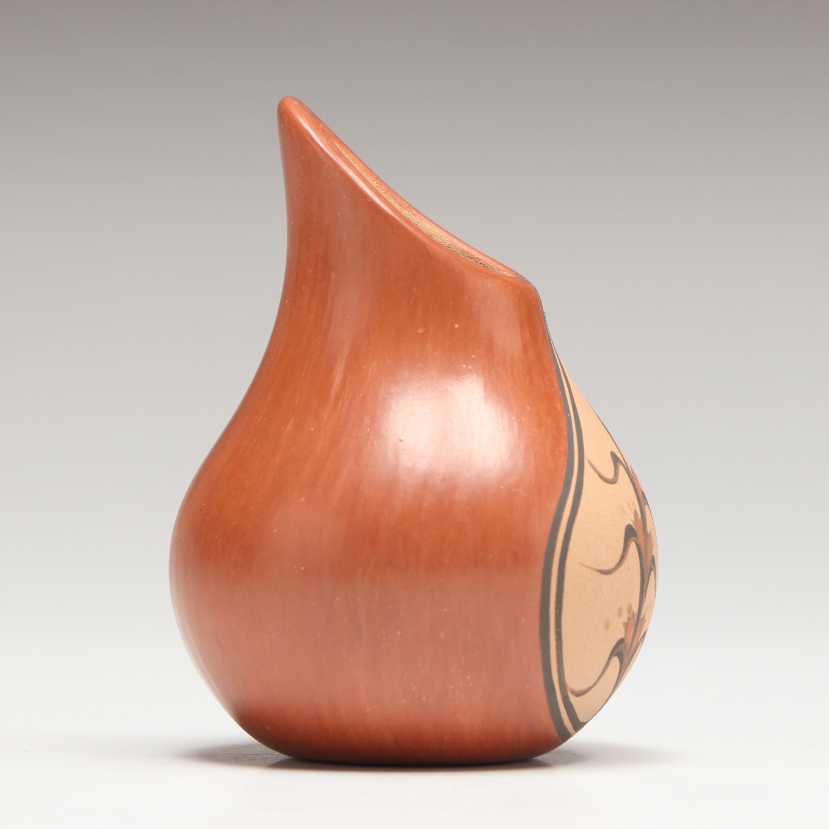 Laura Gachupin Jemez Miniature Ceramic Vase