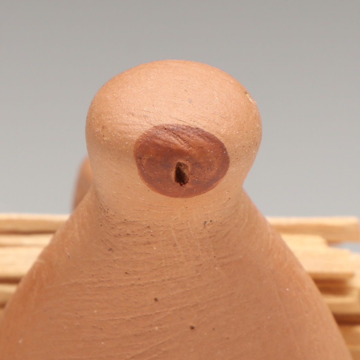 Nora Naranjo Morse Pueblo Maiden Carrying Burden Pueblo Pottery Figure