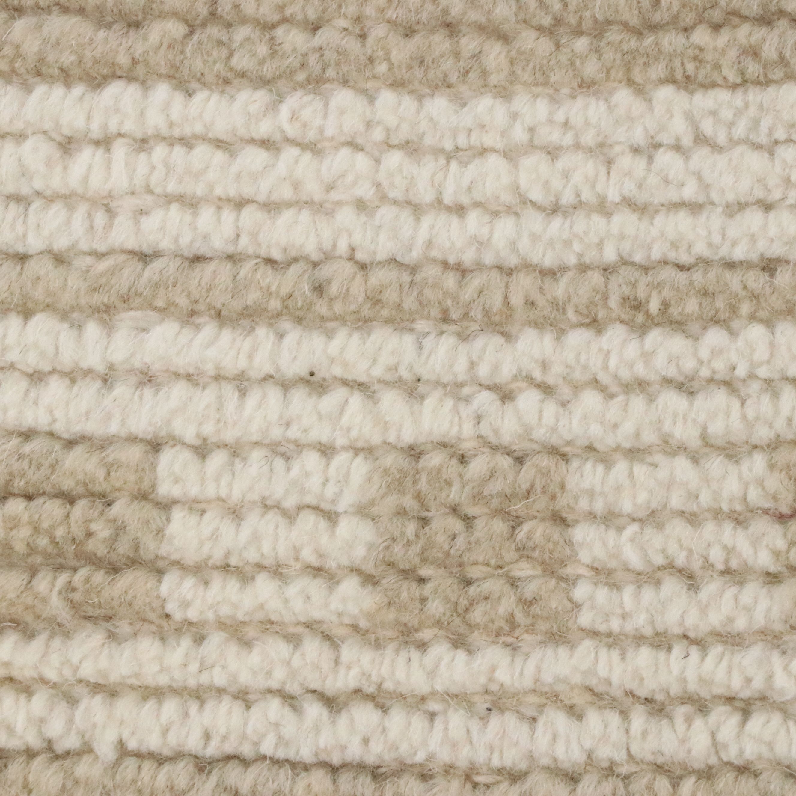 5' x 8'2 Hand-Knotted Indian Contemporary Area Rug