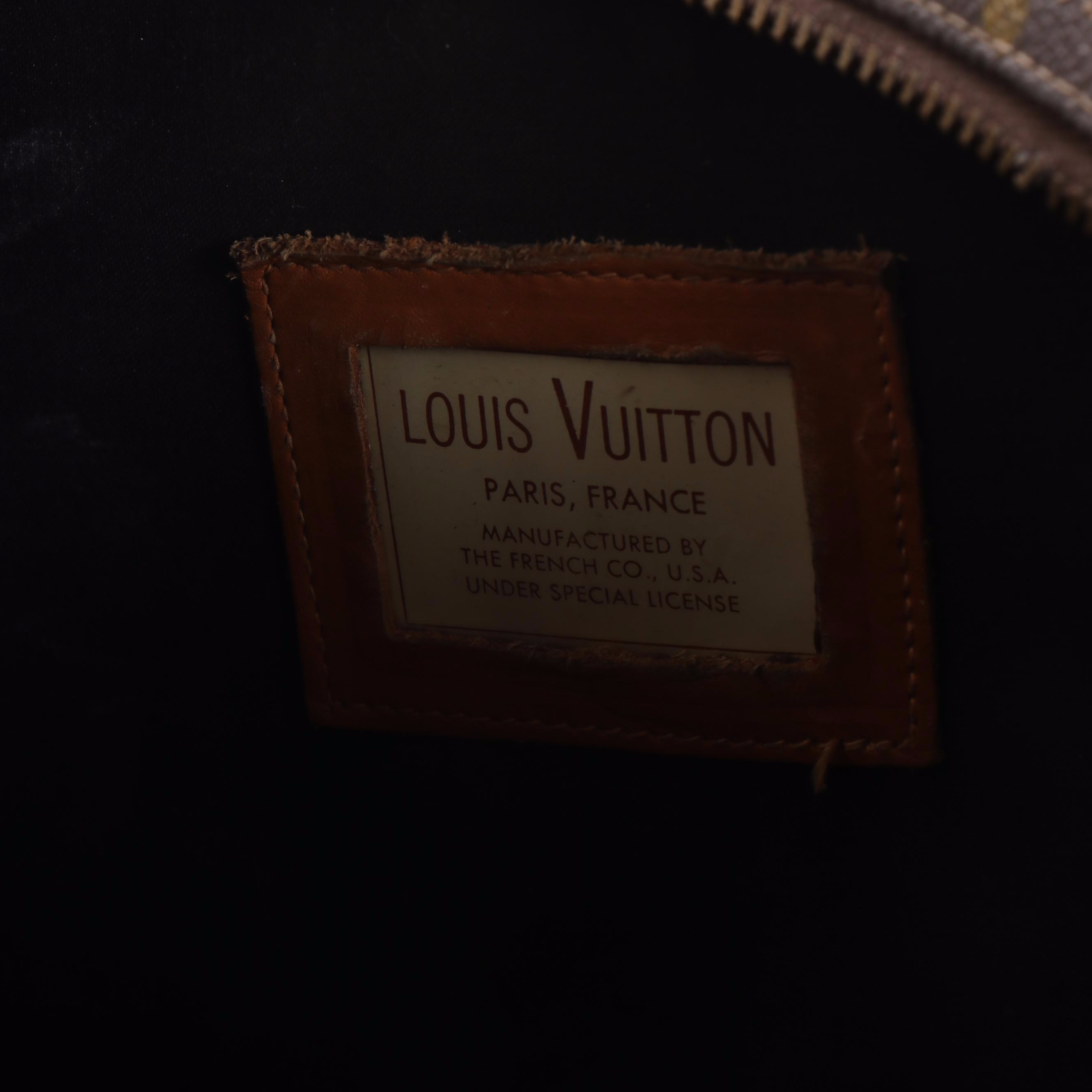 The French Company for Louis Vuitton 20" Suitcase in Monogram Canvas and More