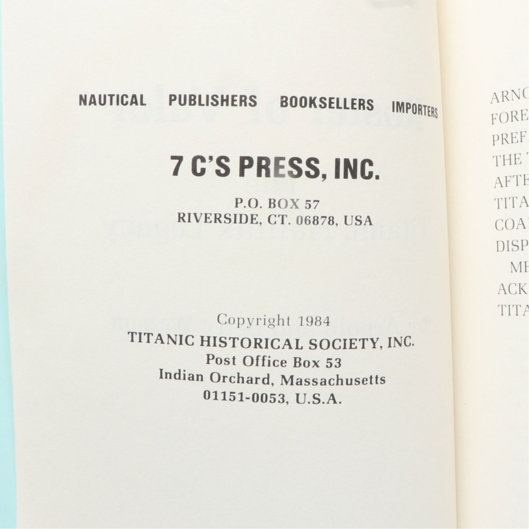 First Edition "Titanic: Triumph and Tragedy" Multiple Survivors Signed