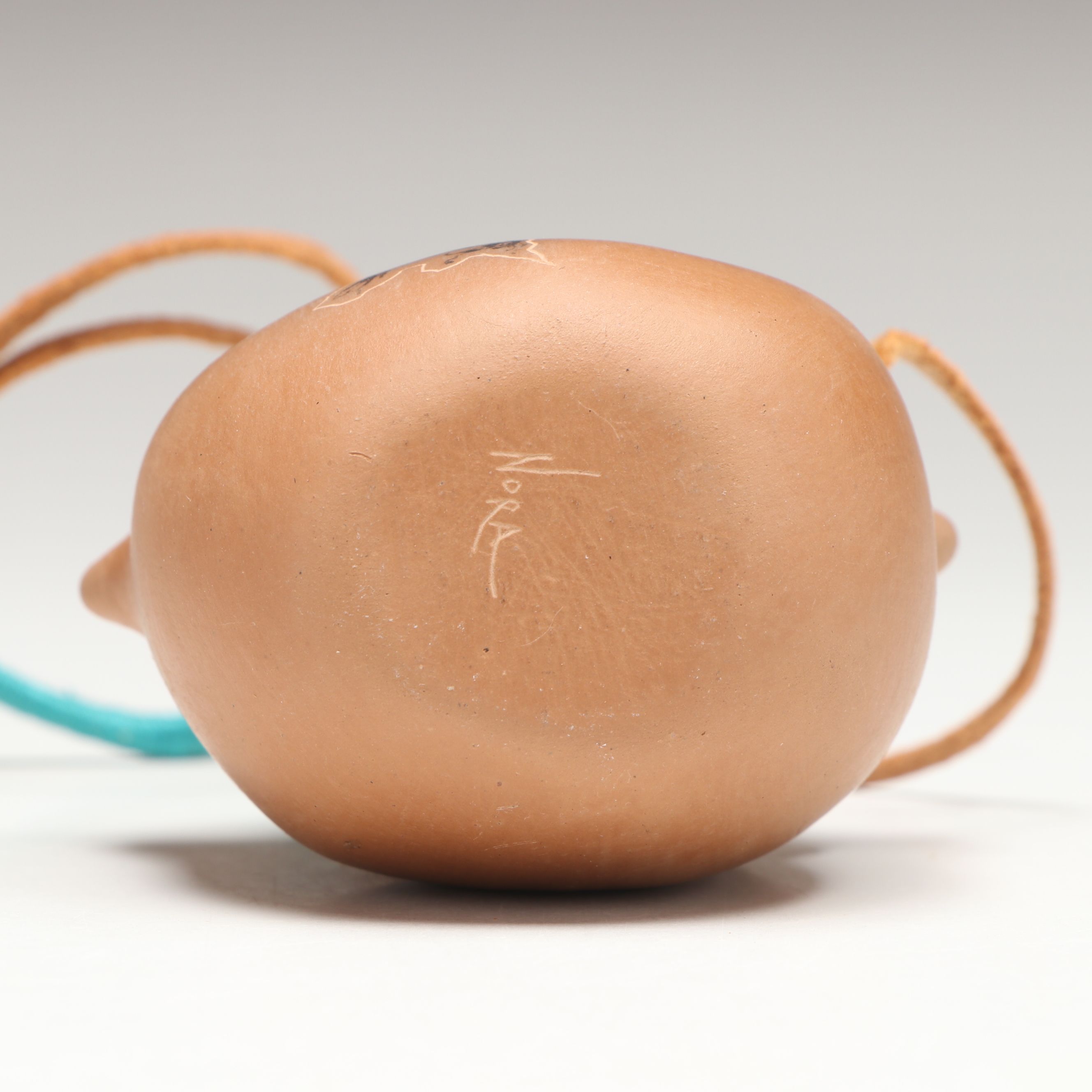 Nora Naranjo Morse Pueblo Miniature Pottery Canteen