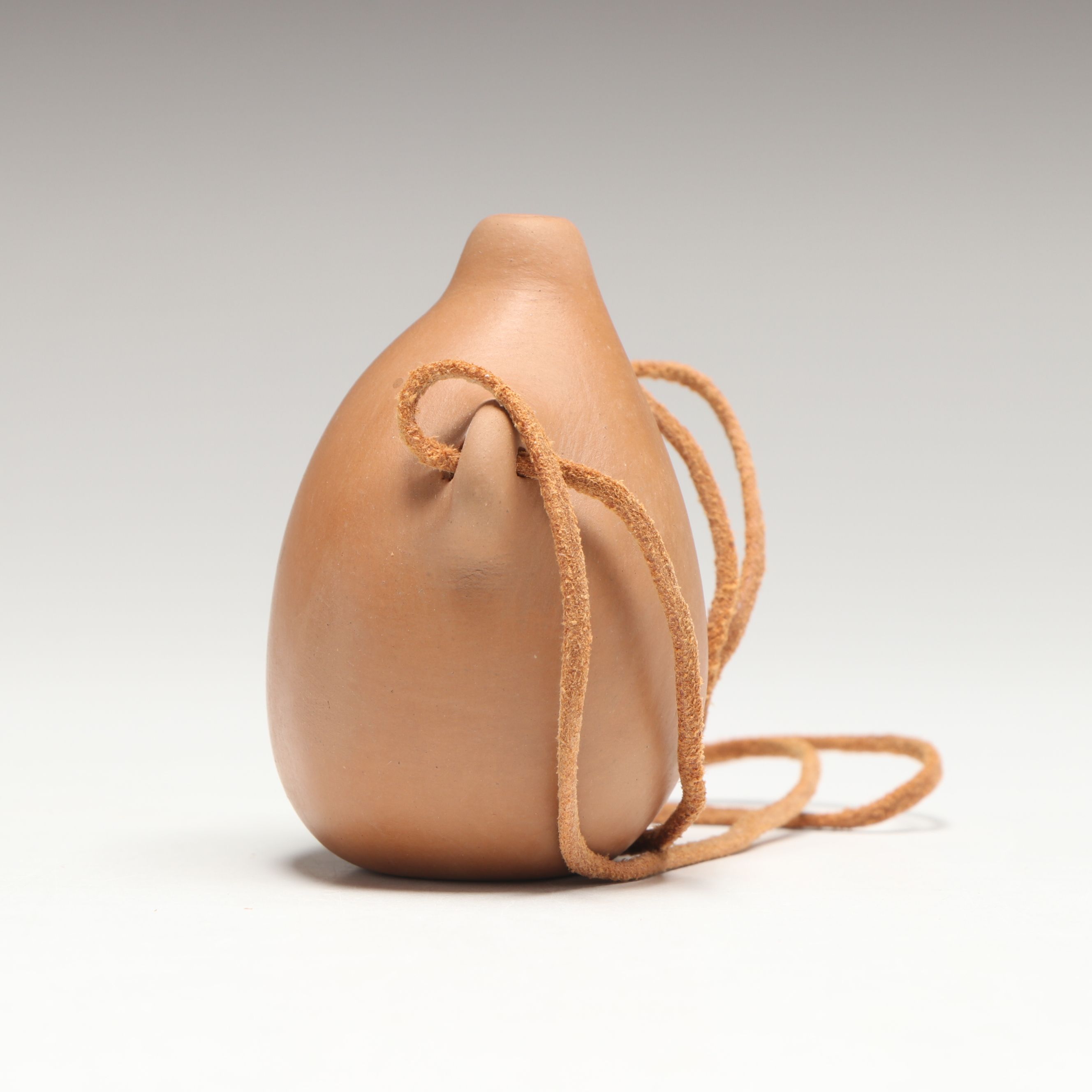 Nora Naranjo Morse Pueblo Miniature Pottery Canteen