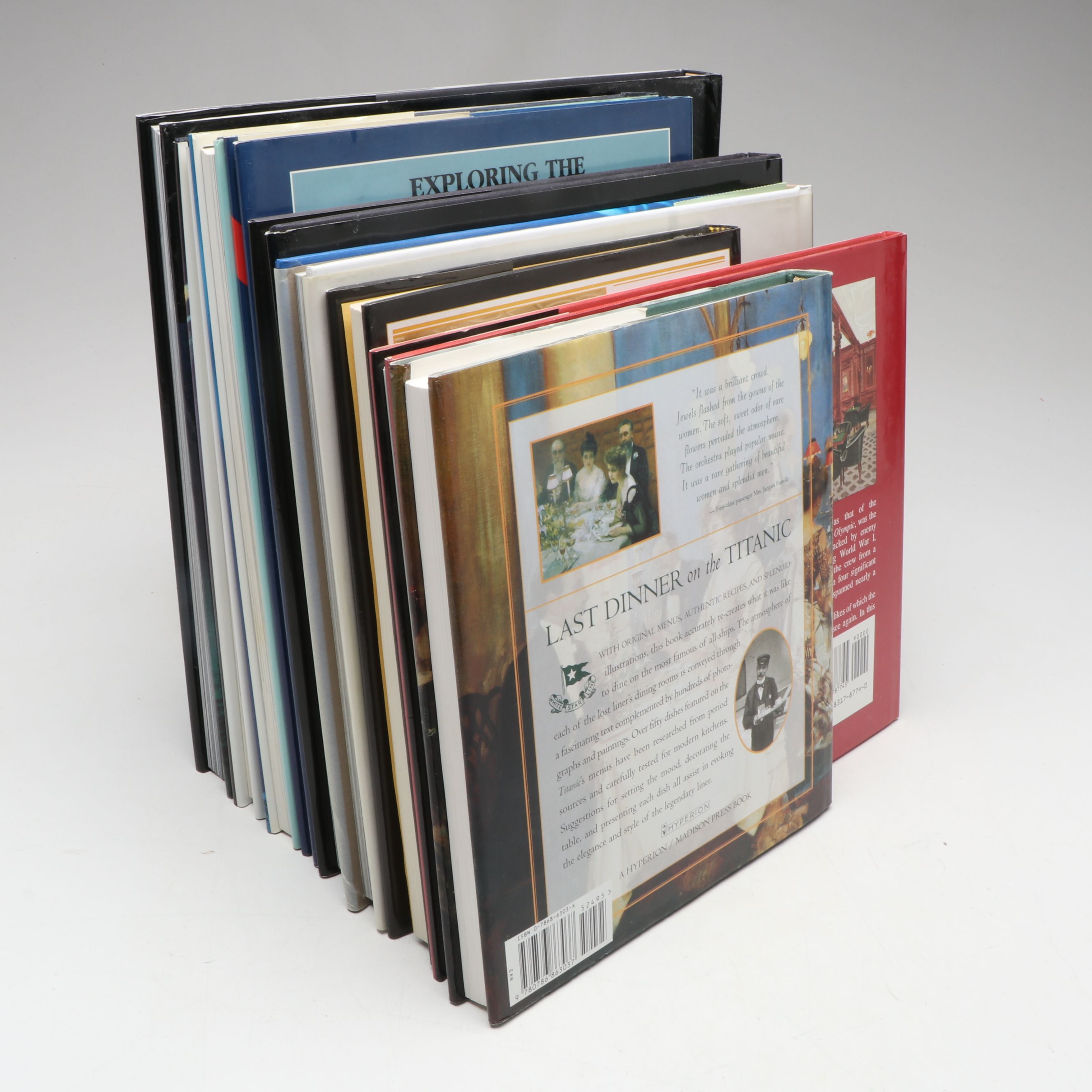 First Edition "Last Dinner on the Titanic" by Rick Archbold and More Books