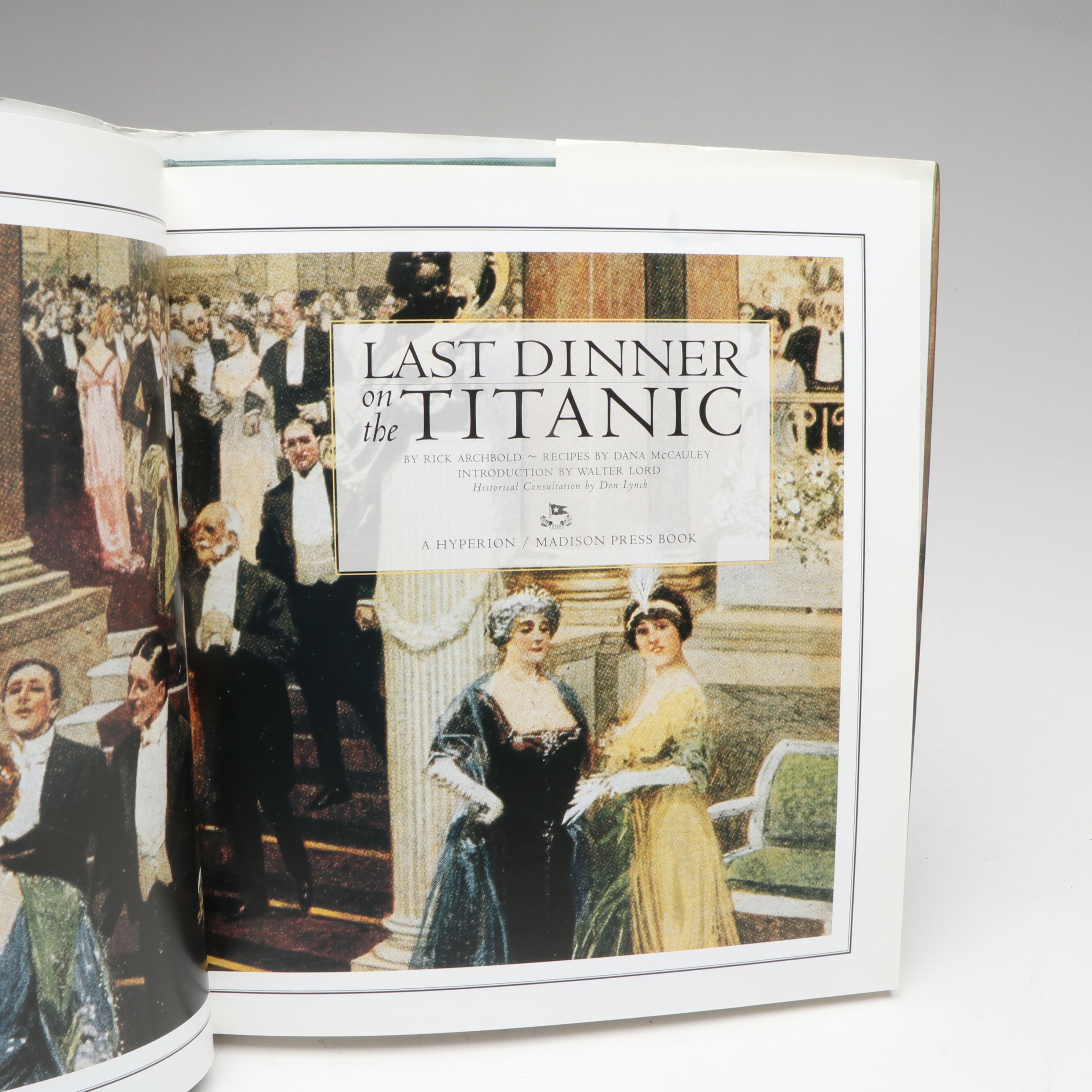 First Edition "Last Dinner on the Titanic" by Rick Archbold and More Books