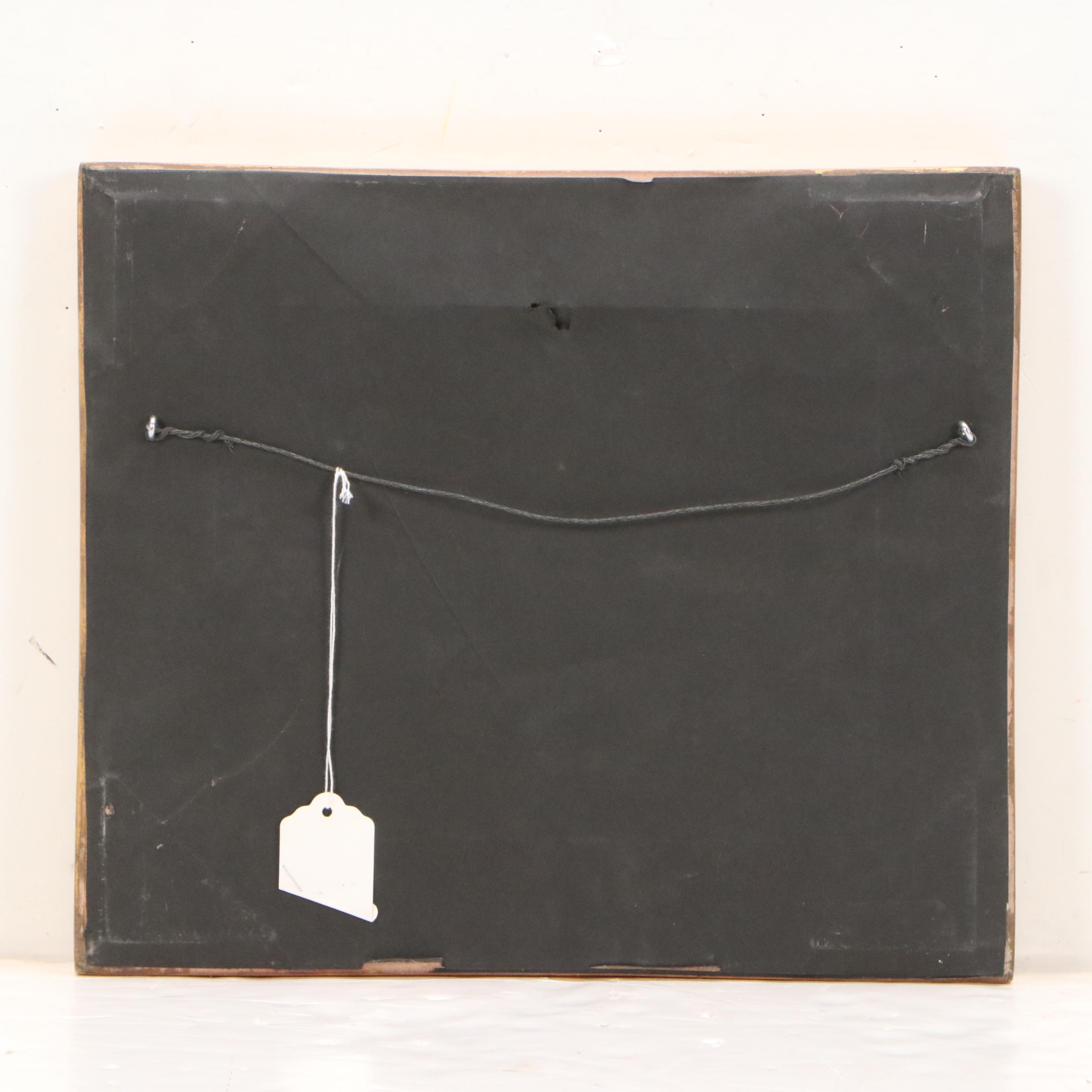 European Farmhouse Landscape Pastel Drawing, Circa 1910