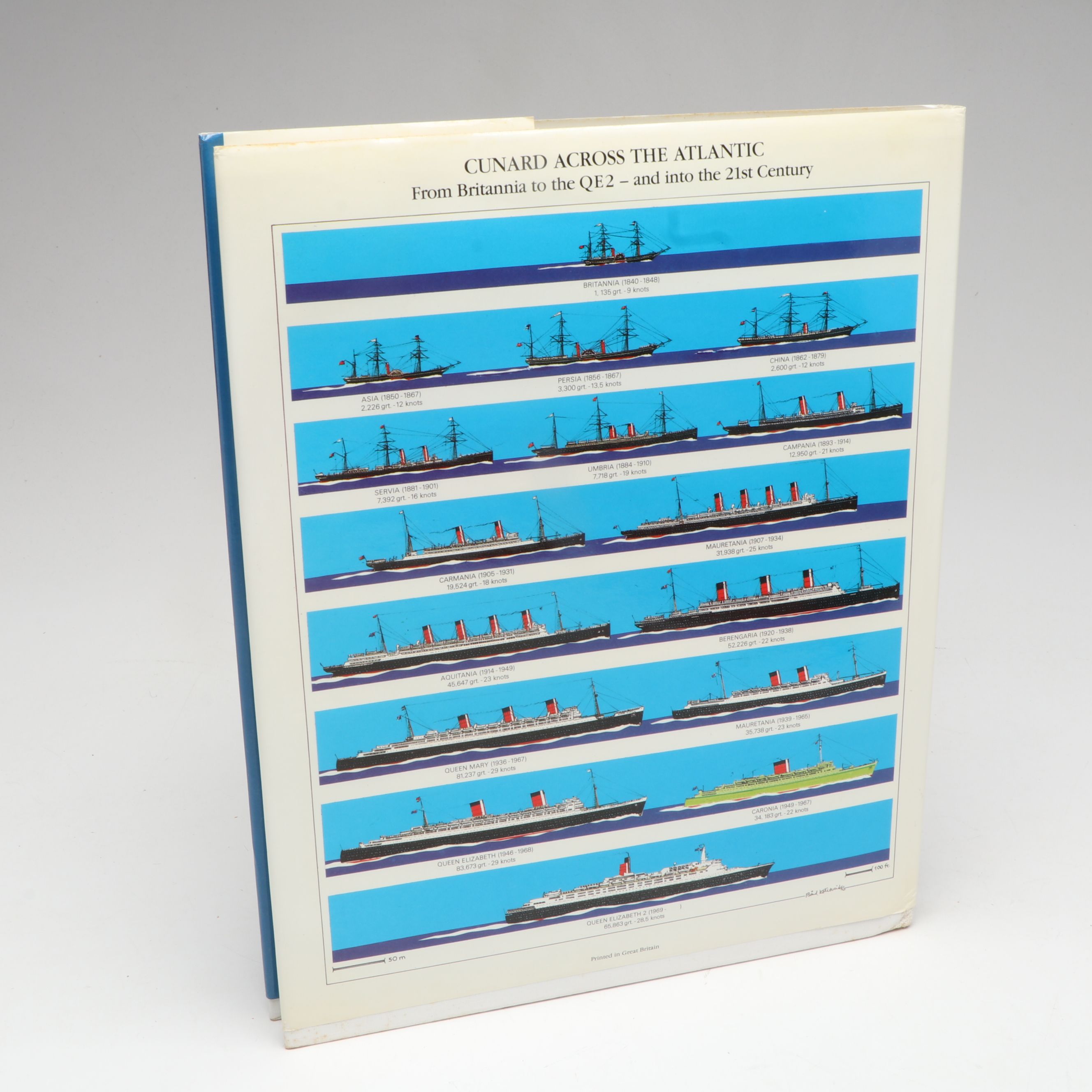 Signed Second Edition "QE2" by Ronald W. Warwick and More Books