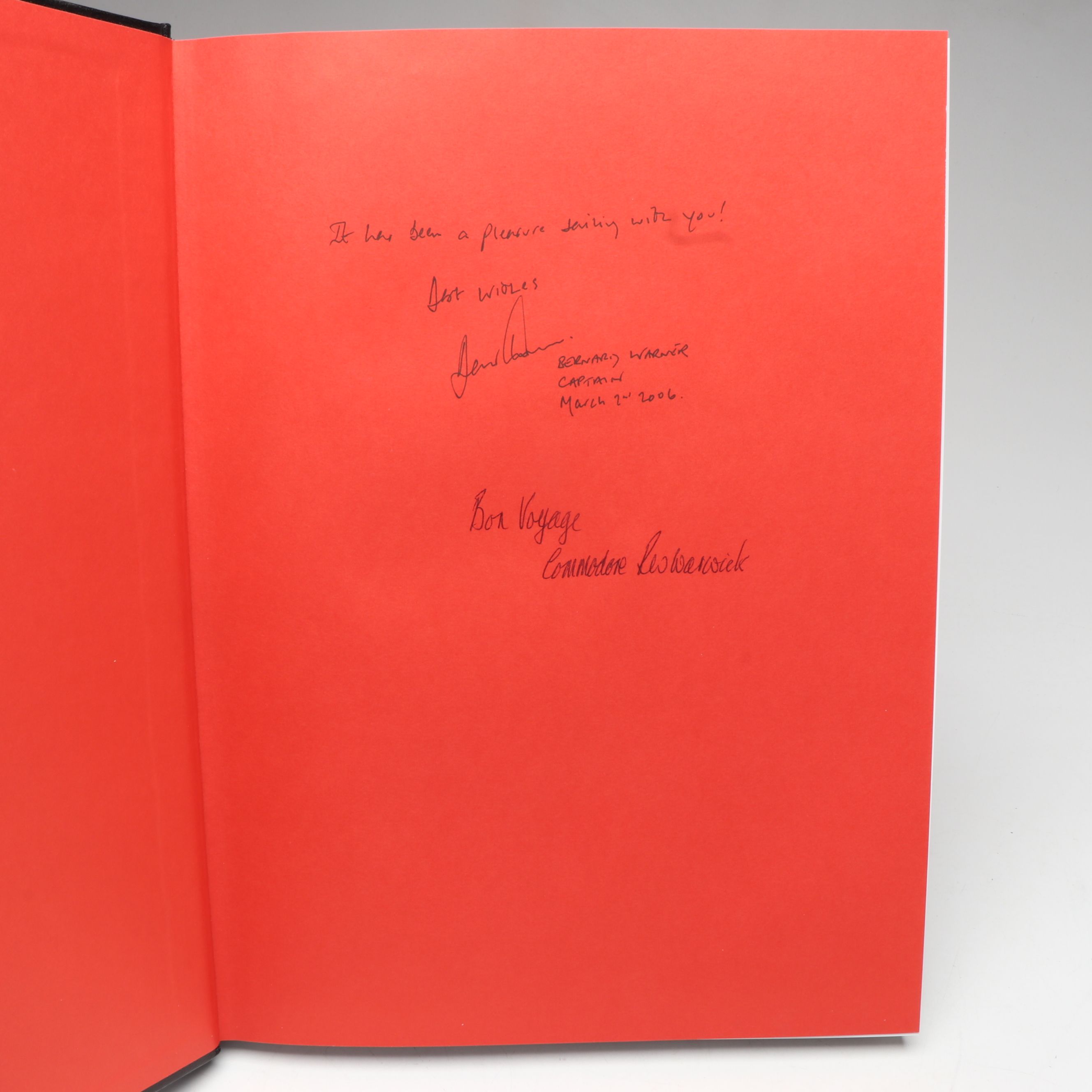 Signed Second Edition "QE2" by Ronald W. Warwick and More Books