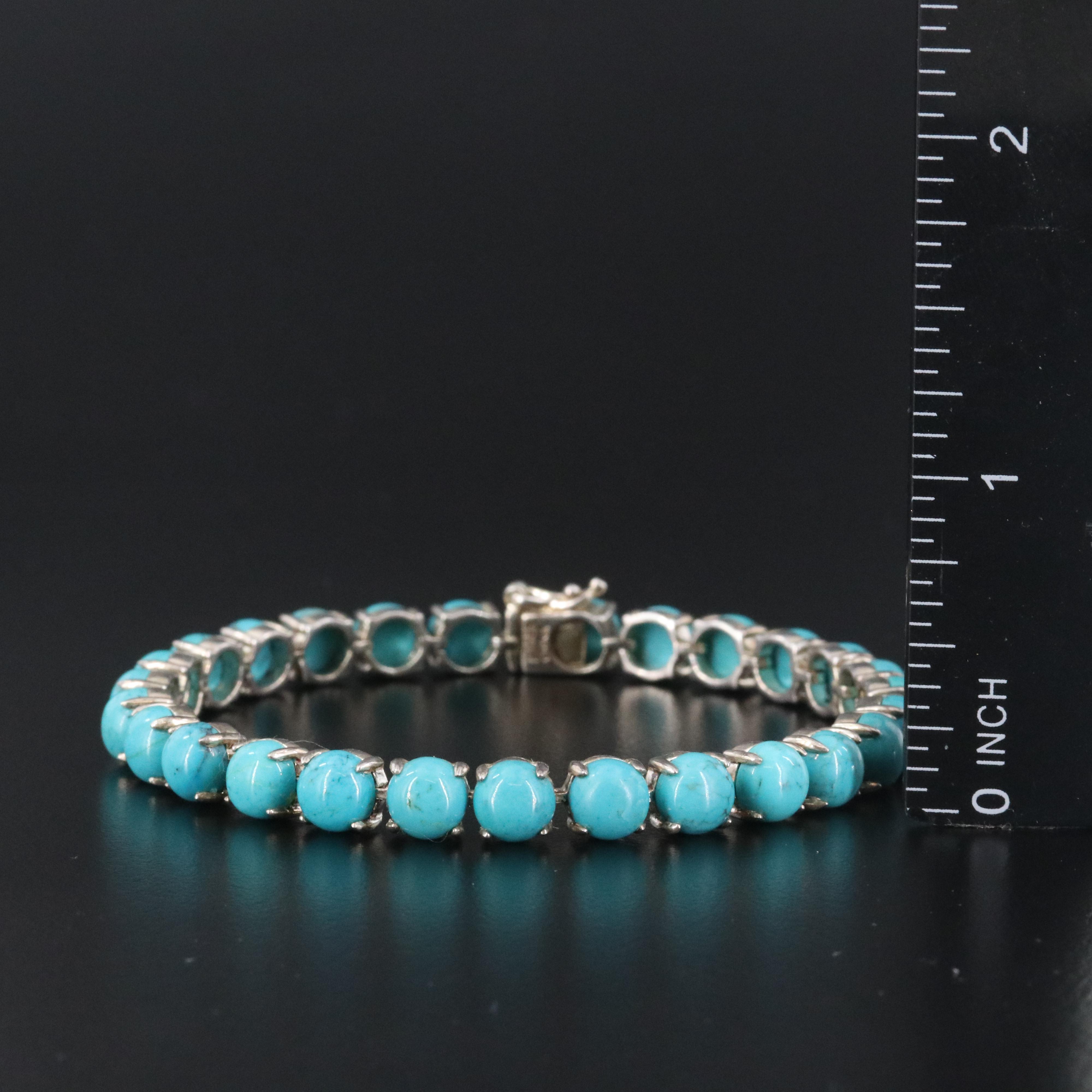 Sterling Turquoise Bracelet