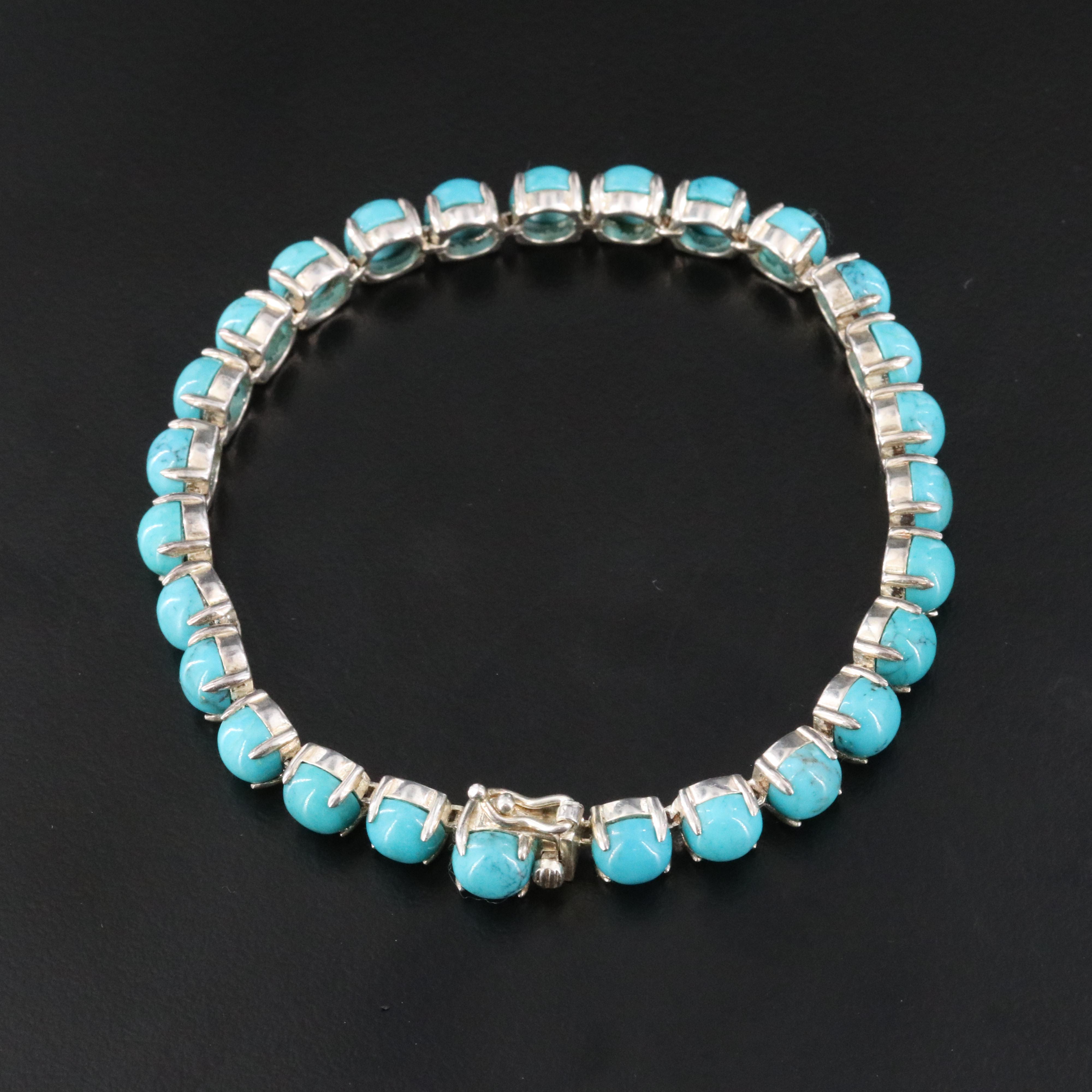 Sterling Turquoise Bracelet