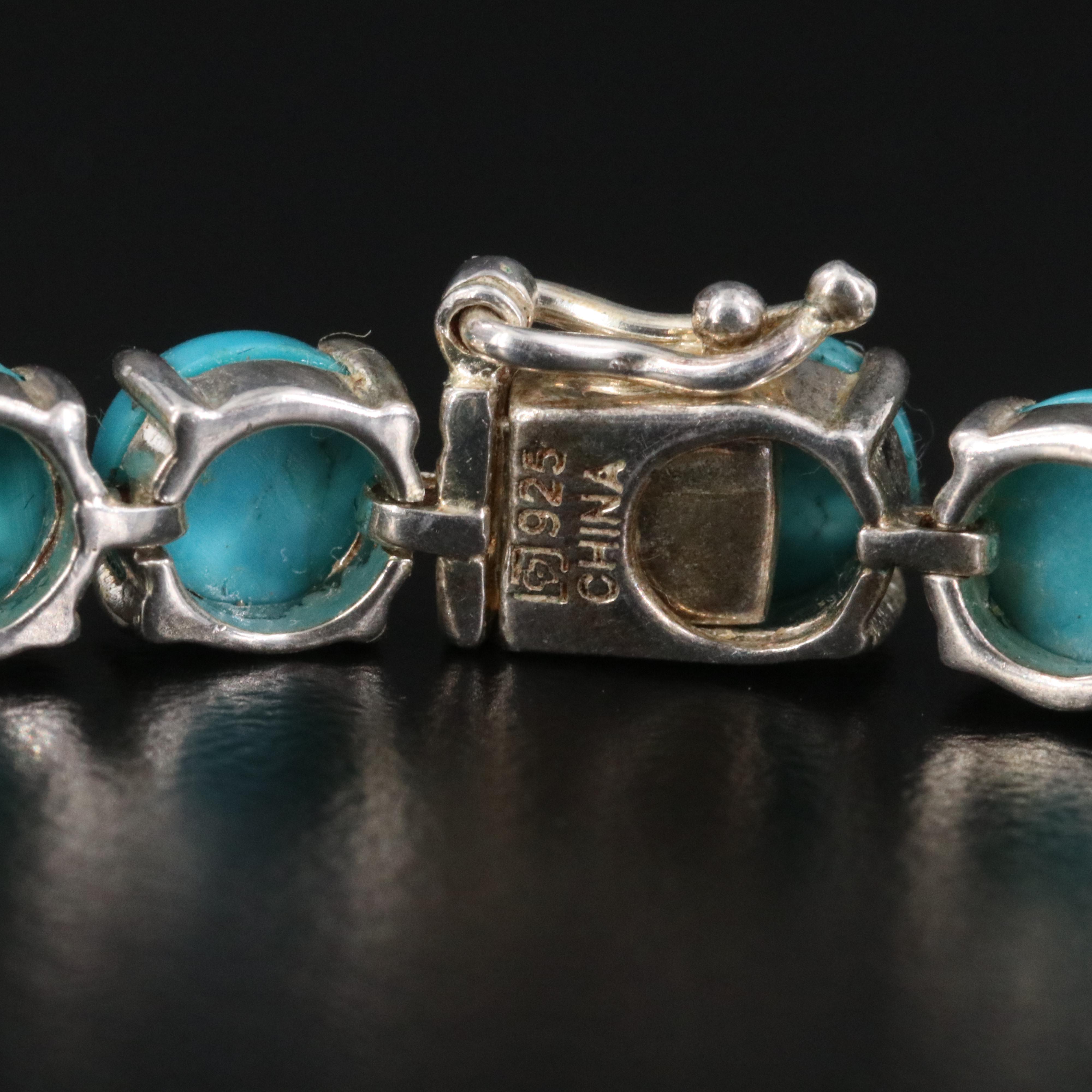 Sterling Turquoise Bracelet