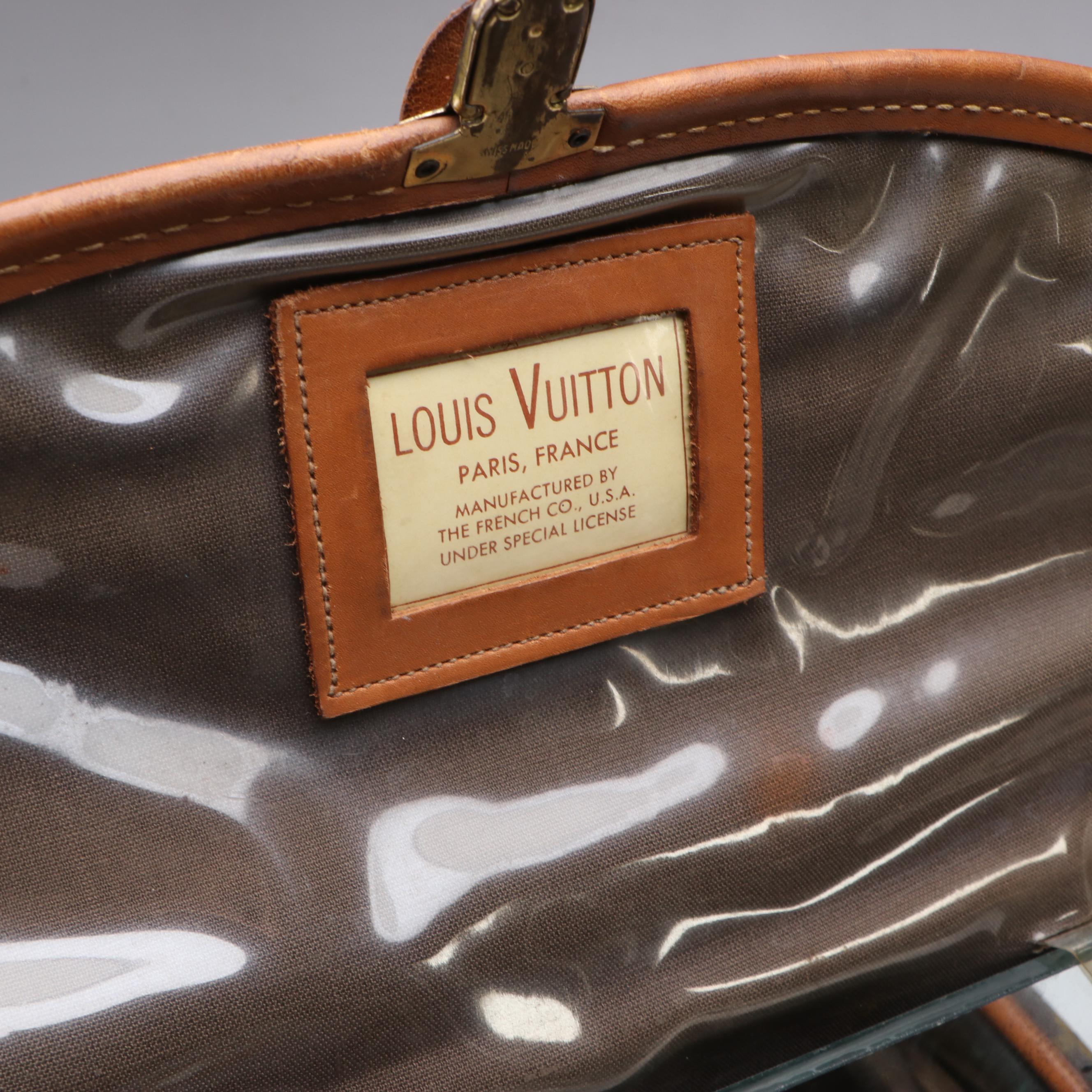The French Company for Louis Vuitton Train Case in Monogram Canvas