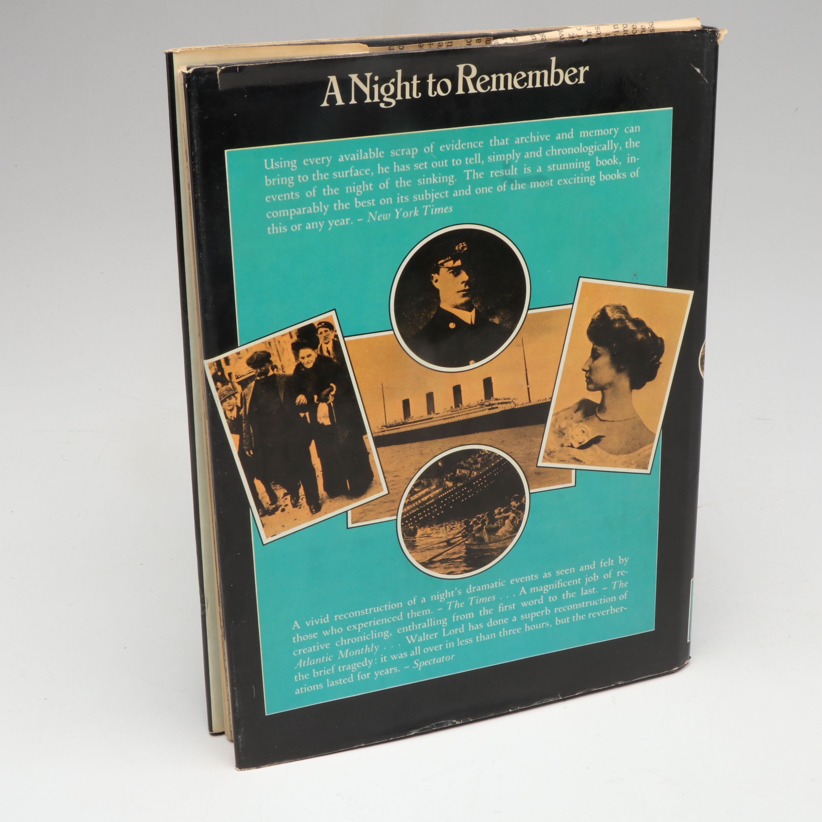 Signed Illustrated Edition "A Night to Remember" by Walter Lord and More Books
