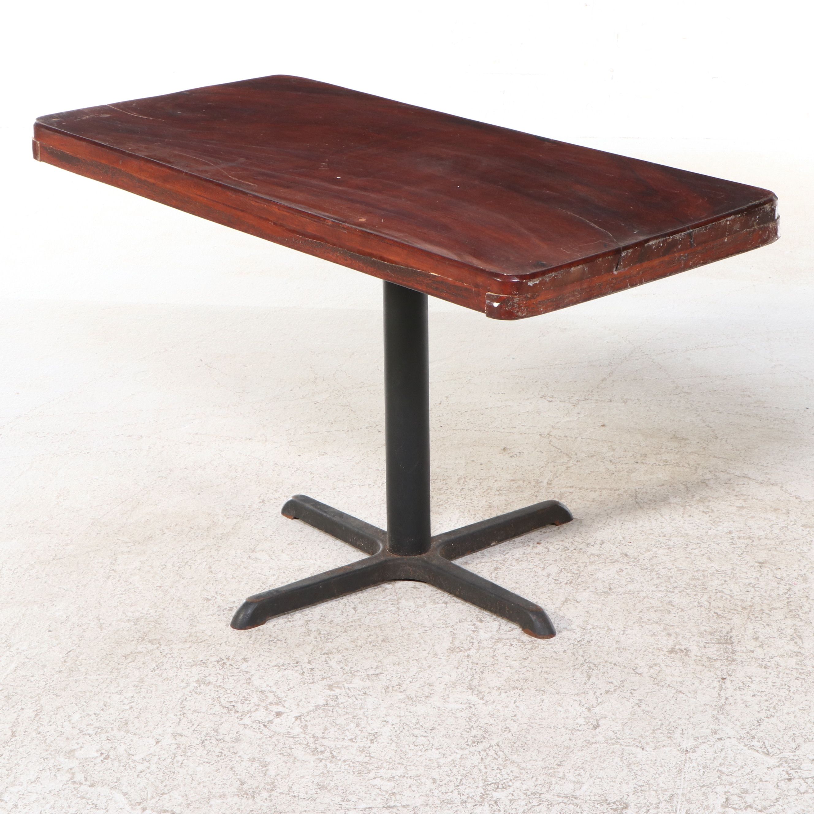 Mahogany Pedestal Dining Table