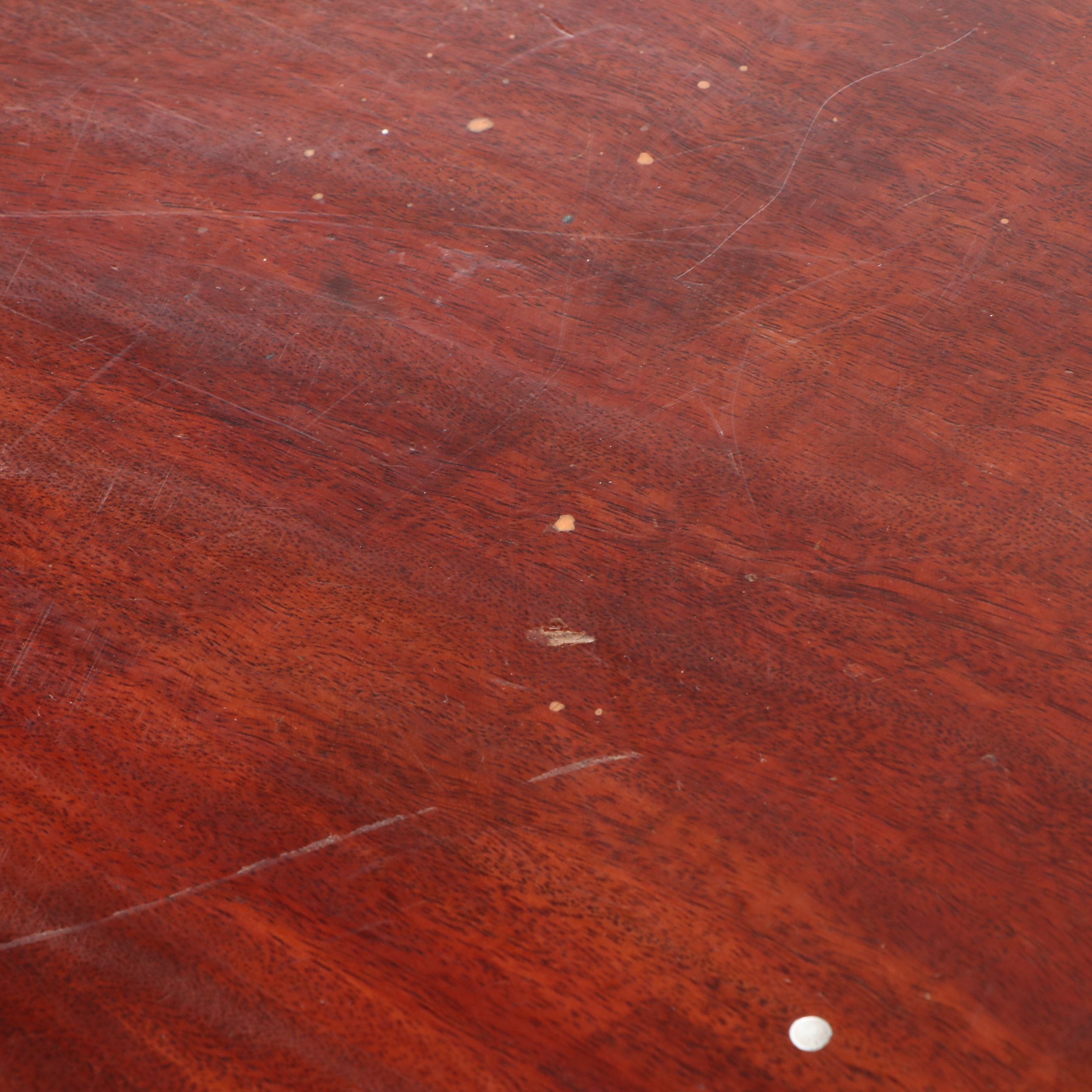 Mahogany Pedestal Dining Table