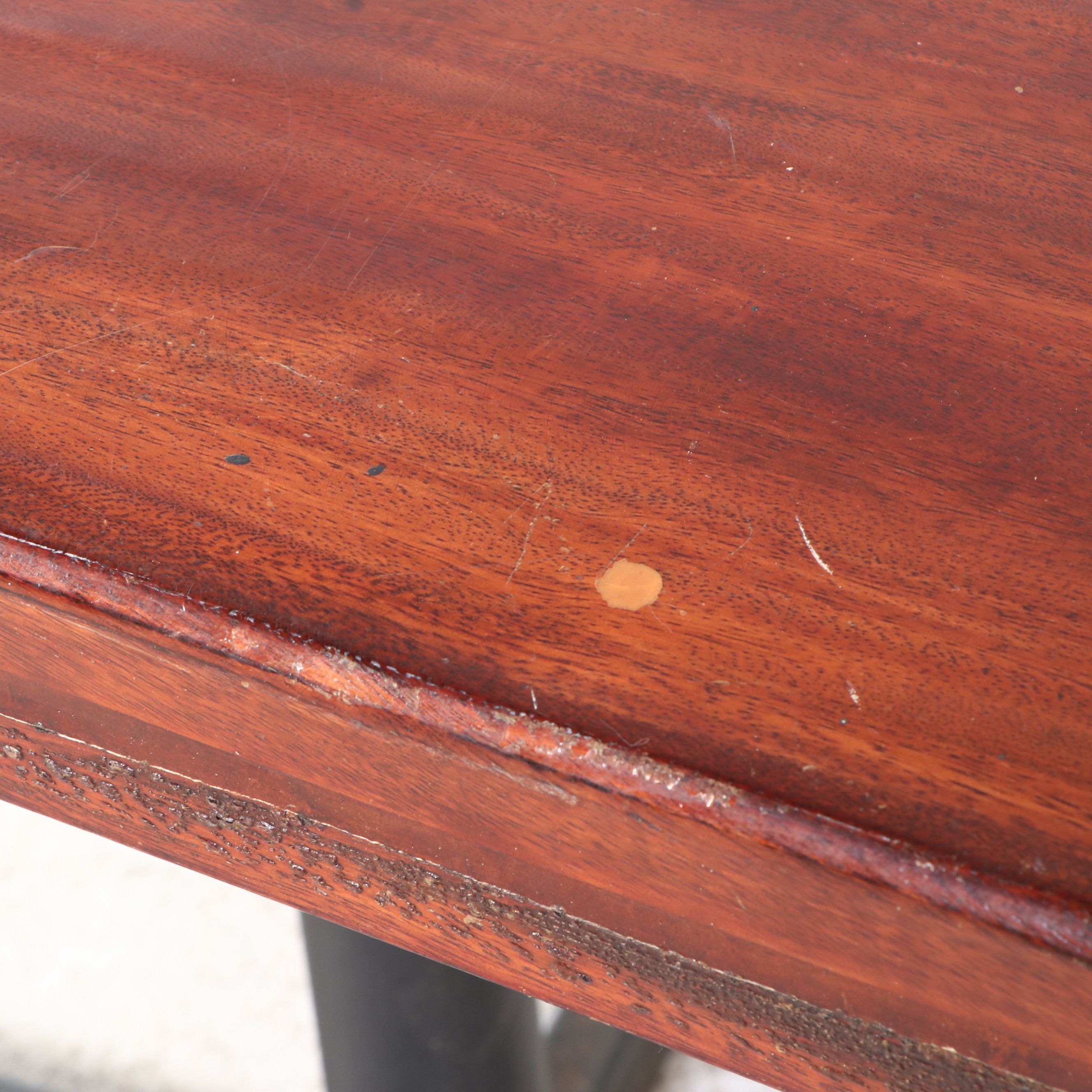 Mahogany Pedestal Dining Table