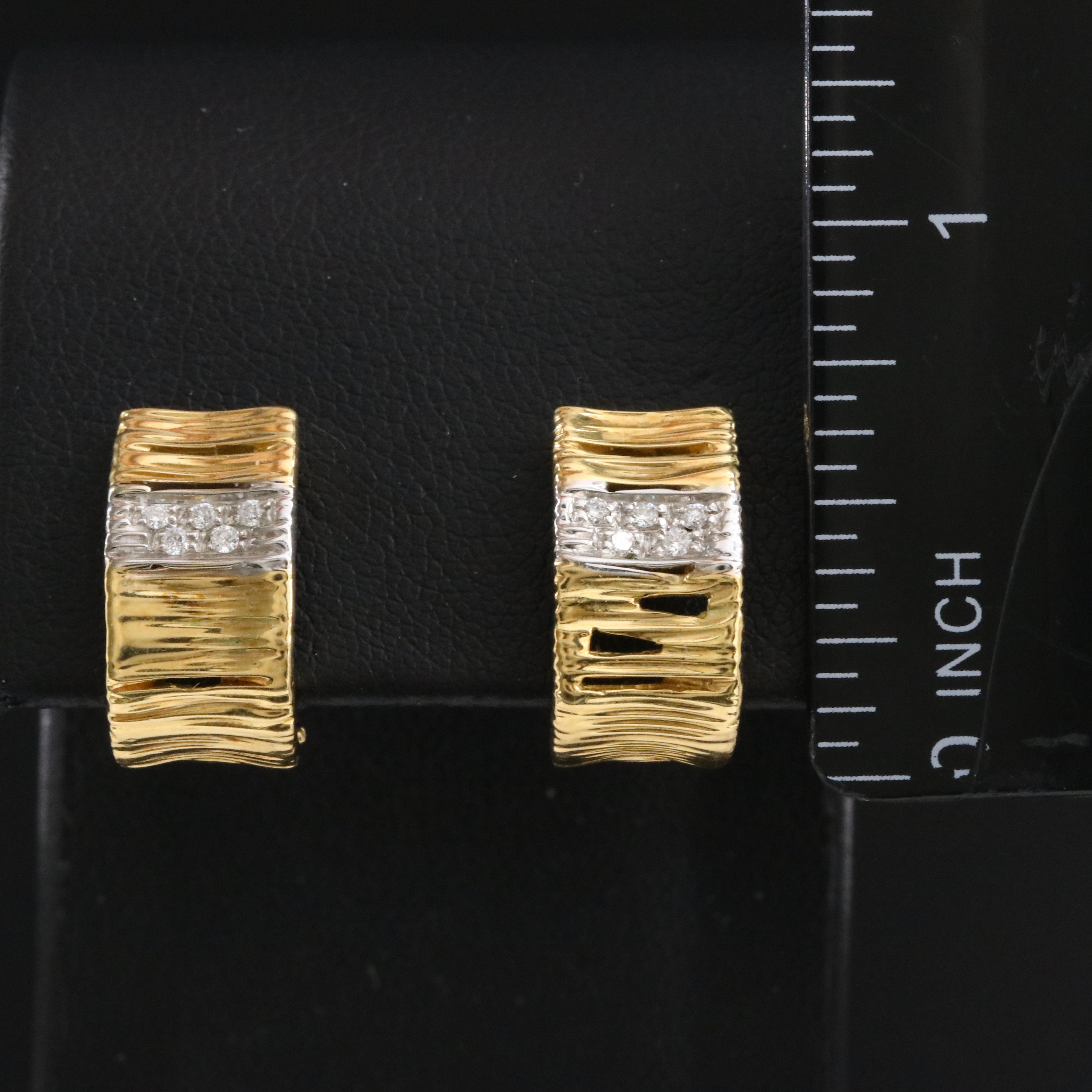 Roberto Coin Elefantino 18K Diamond Earrings