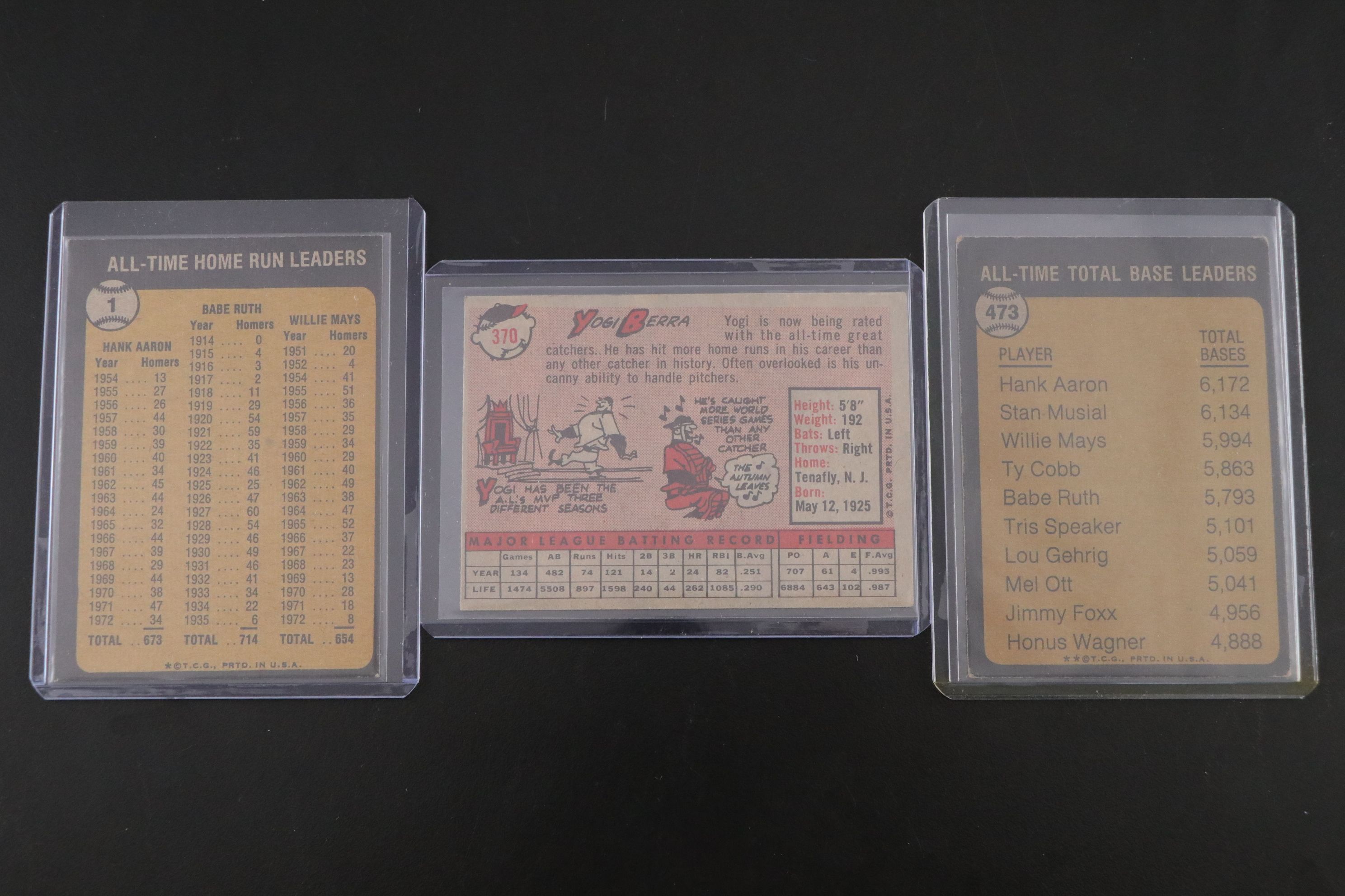 Topps Baseball Card Collection Featuring Mickey Mantel & More