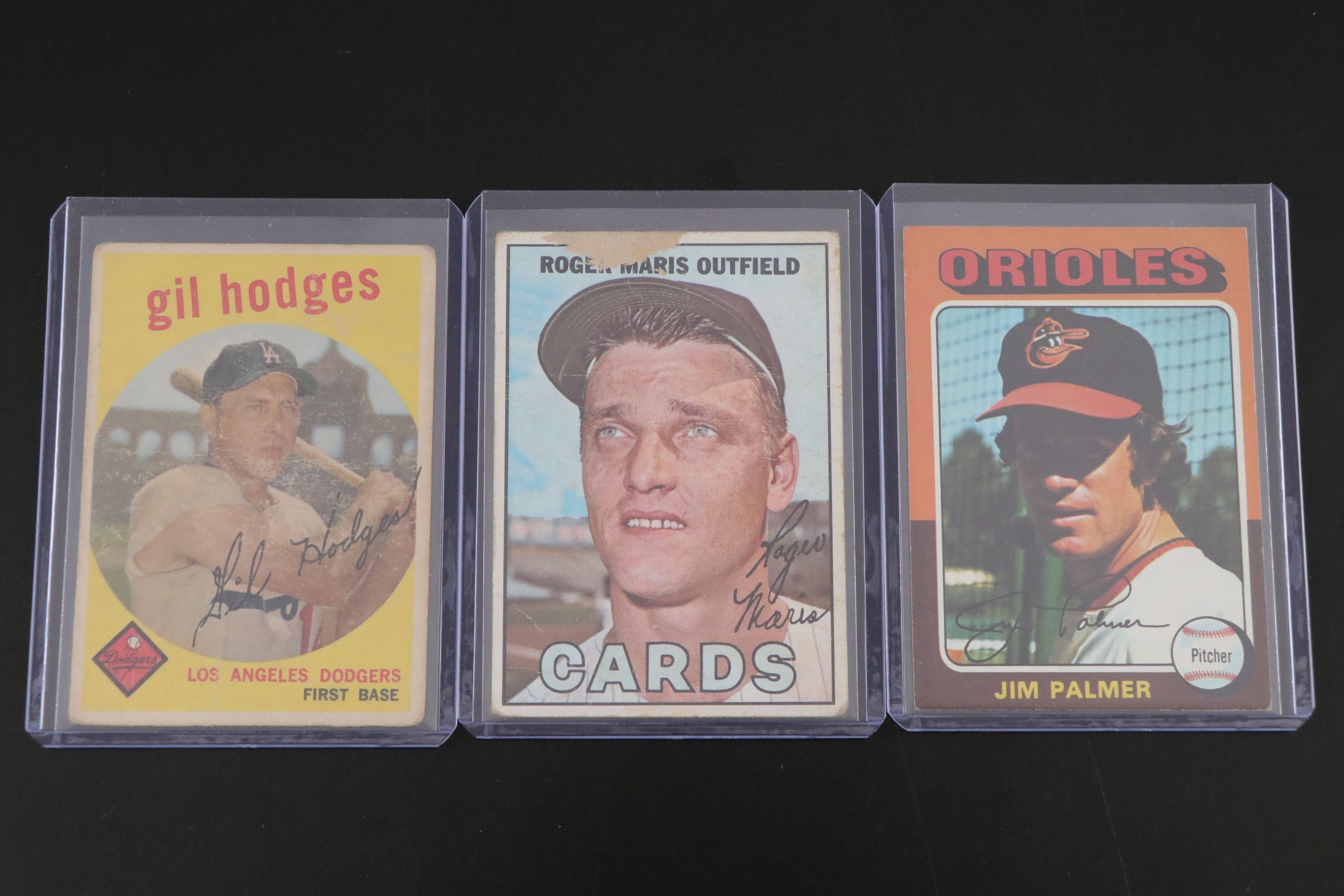 Topps Baseball Card Collection Featuring Mickey Mantel & More