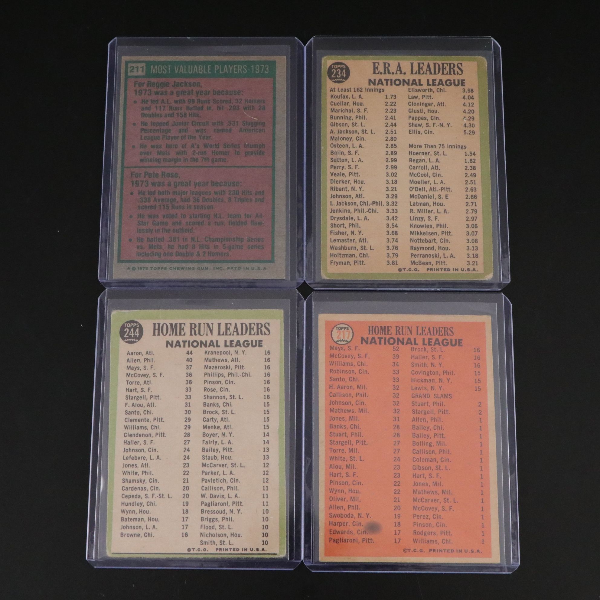 Topps Baseball Card Collection Featuring Mickey Mantel & More