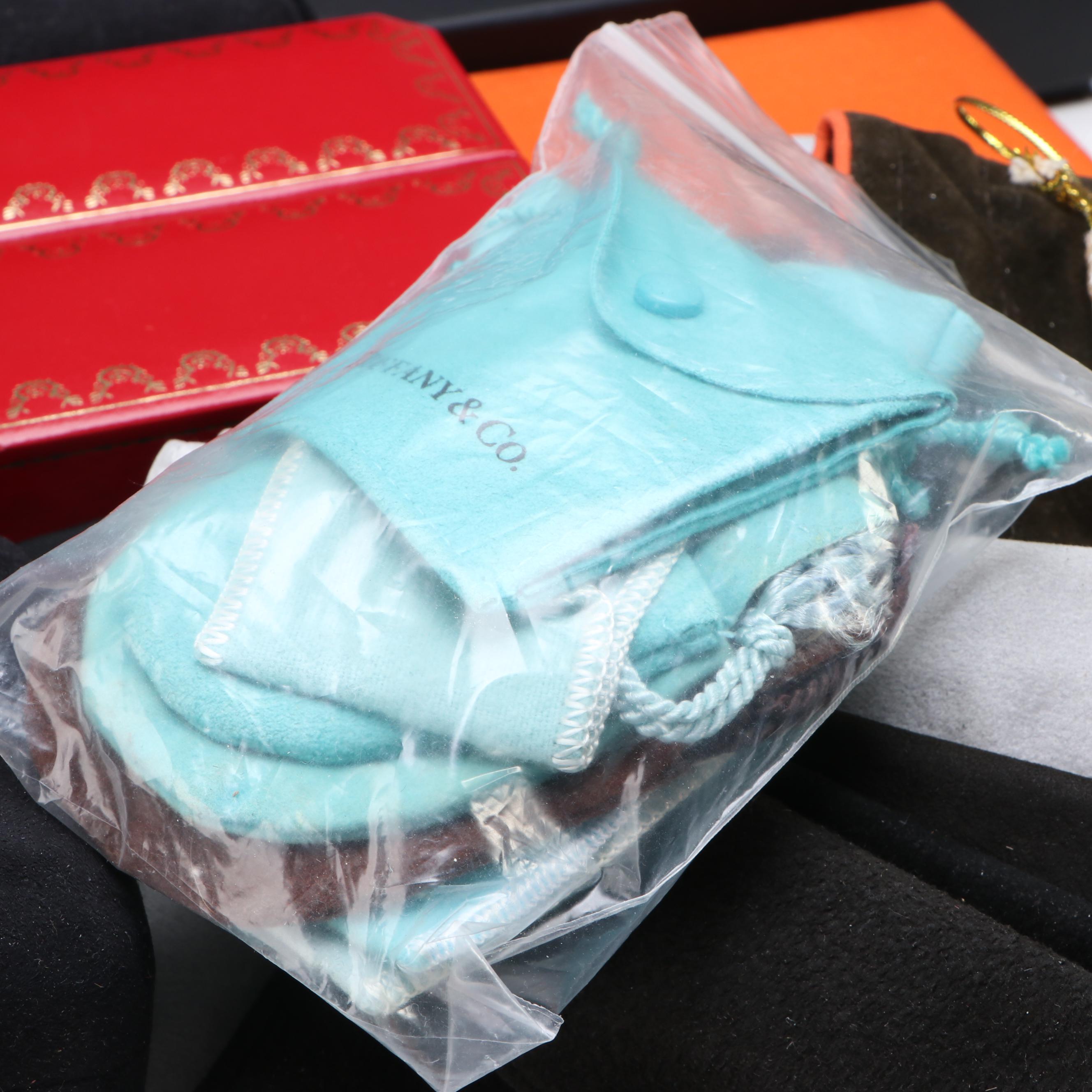 Tiffany & Co., Cartier, David Yurman and Other Jewelry Boxes, Boxes & Dust Bags