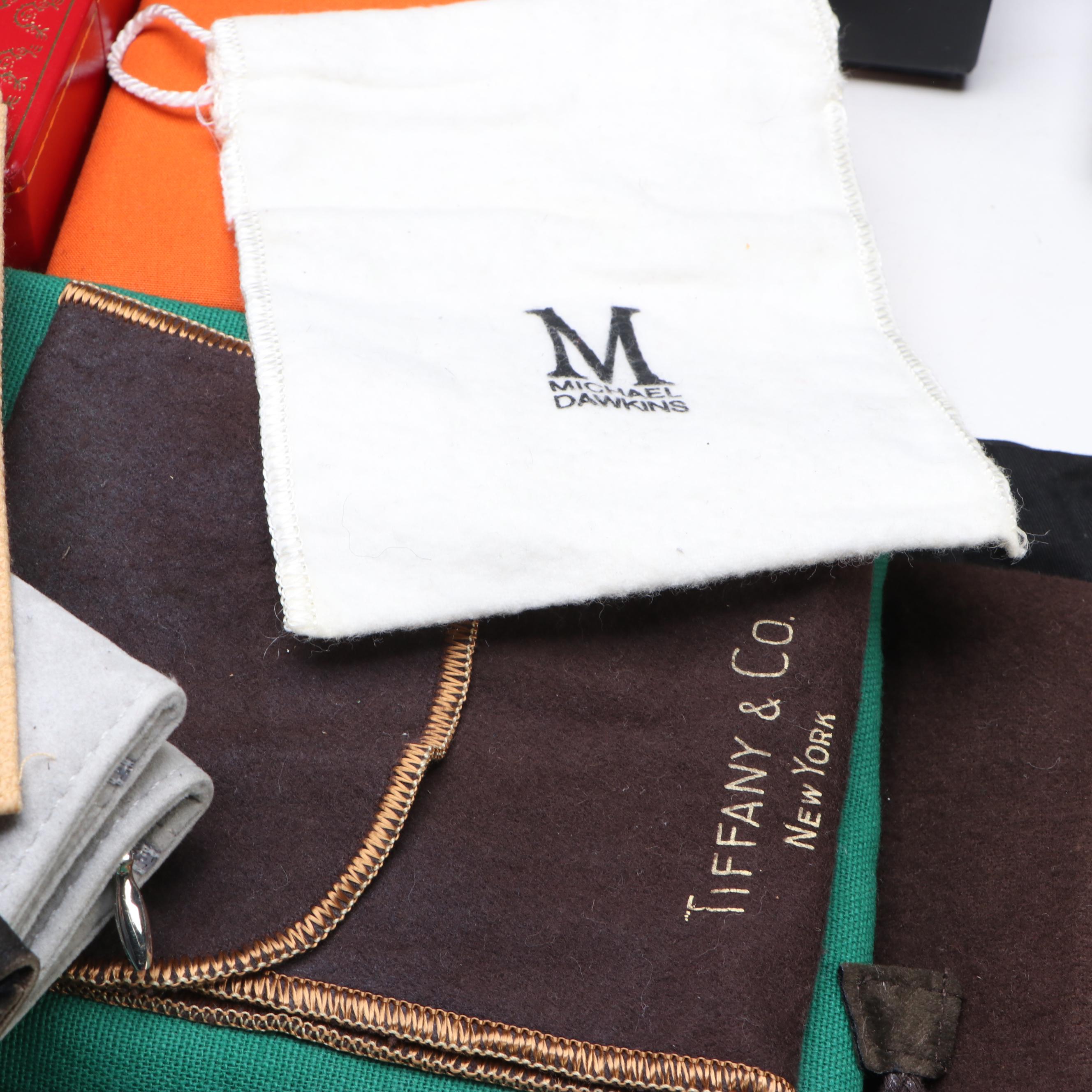 Tiffany & Co., Cartier, David Yurman and Other Jewelry Boxes, Boxes & Dust Bags