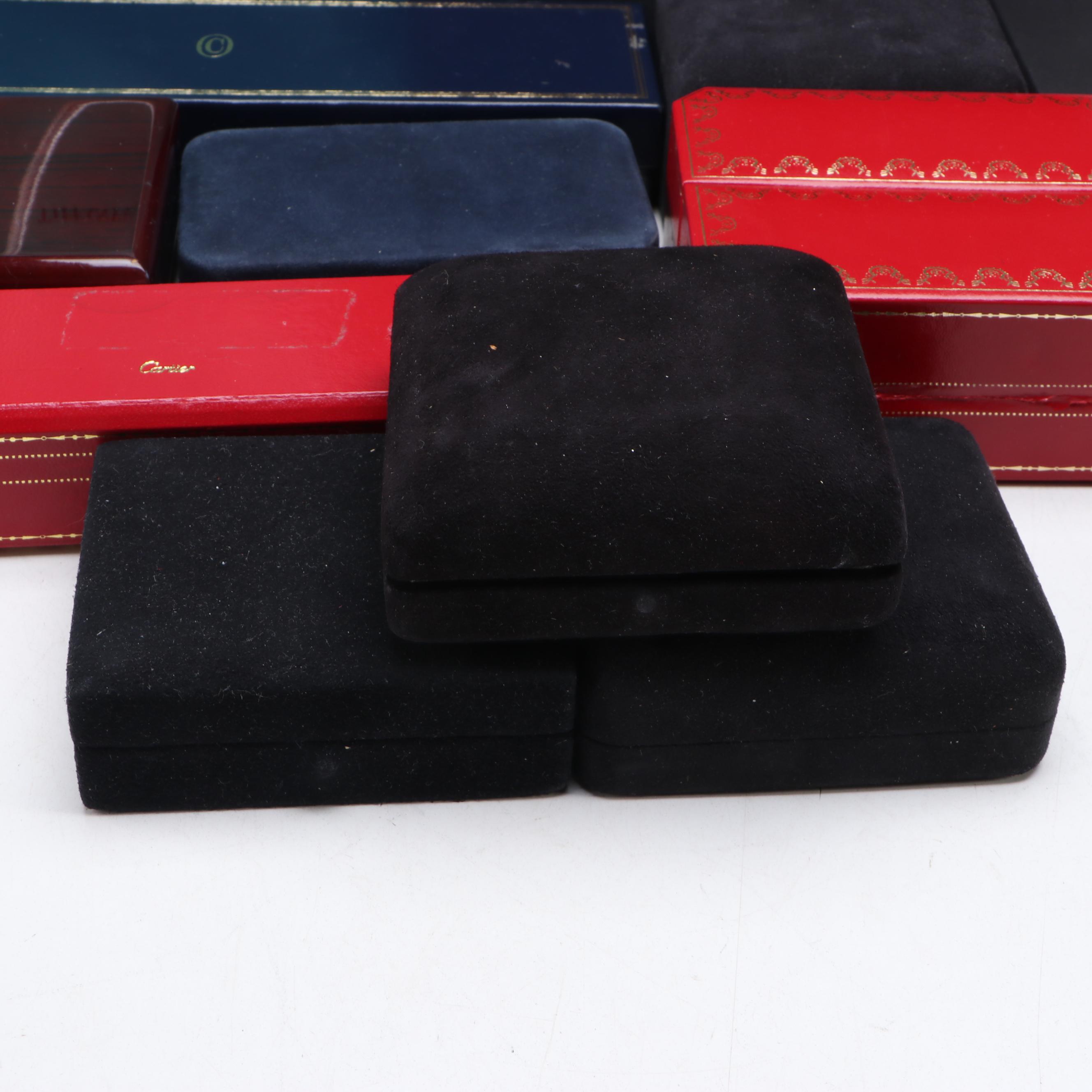 Tiffany & Co., Cartier, David Yurman and Other Jewelry Boxes, Boxes & Dust Bags