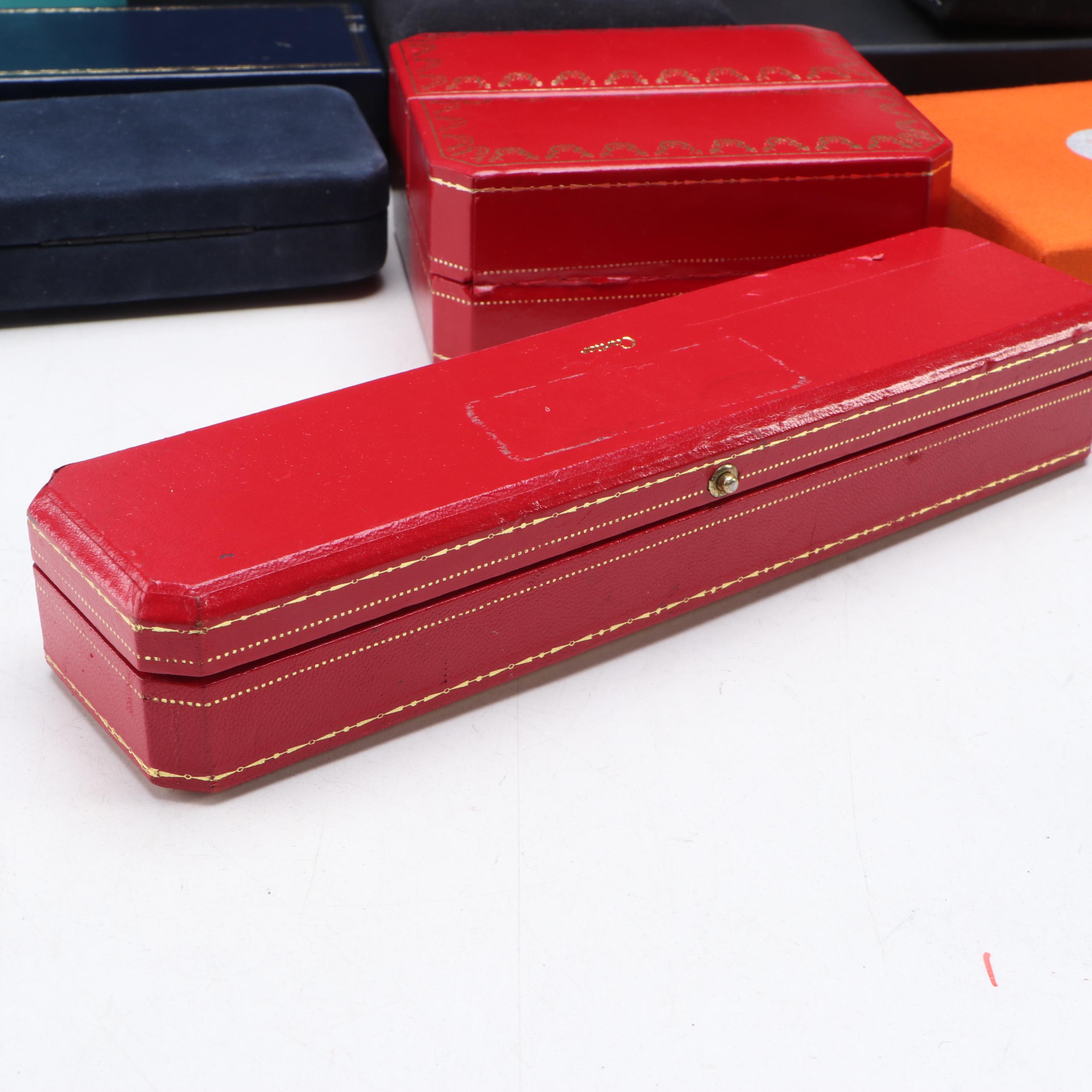 Tiffany & Co., Cartier, David Yurman and Other Jewelry Boxes, Boxes & Dust Bags