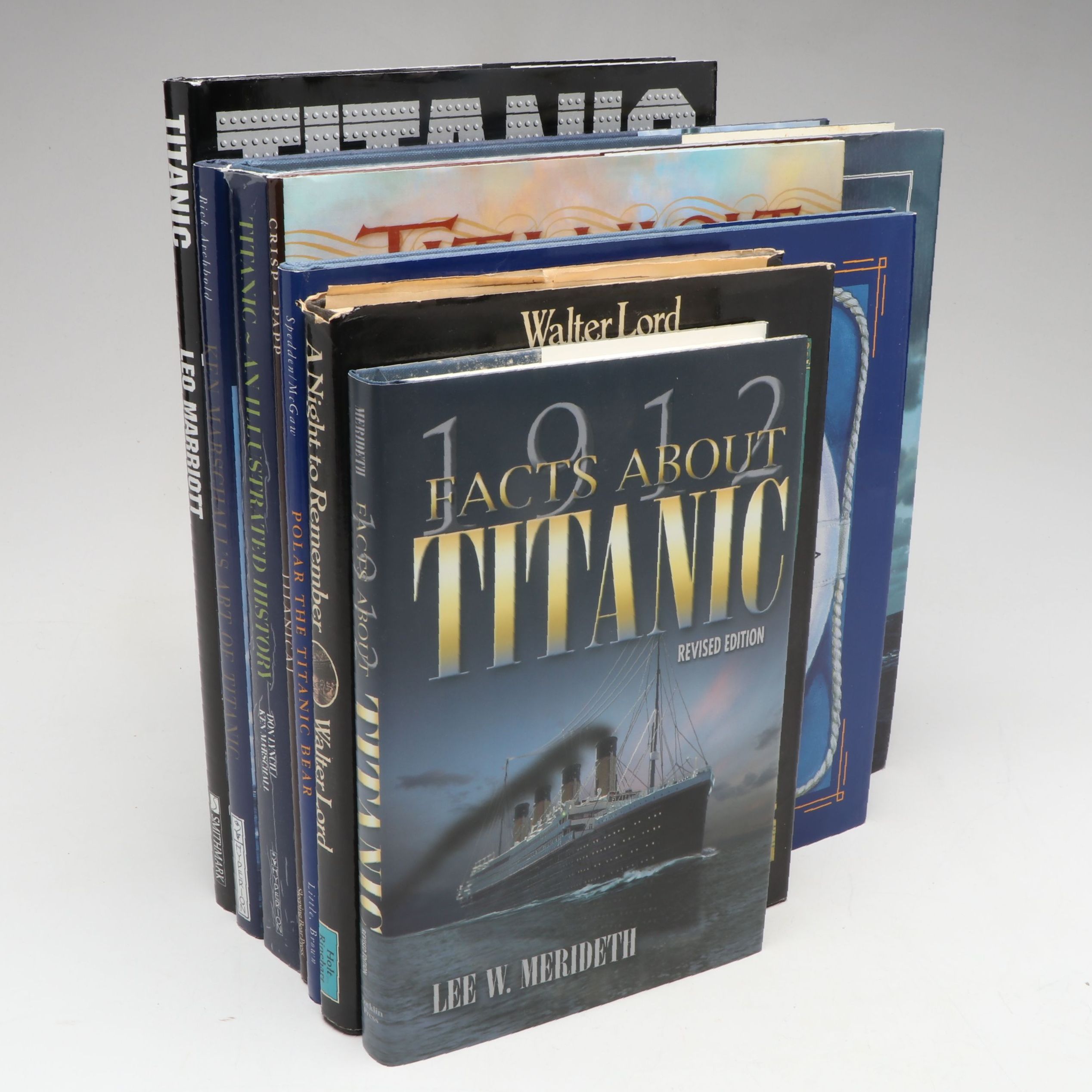 Signed Illustrated Edition "A Night to Remember" by Walter Lord and More Books