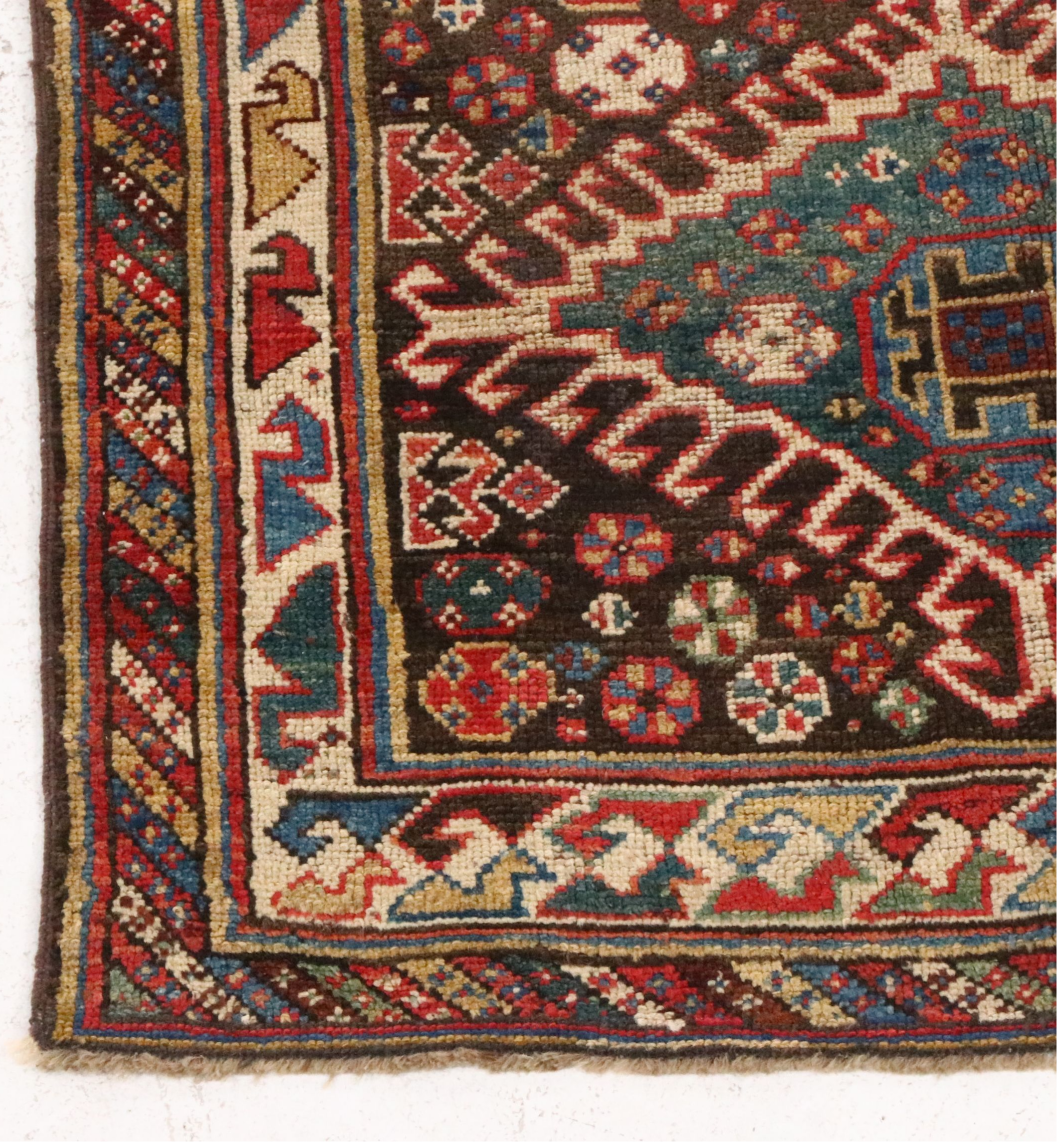 3'2 x 5'3 Hand-Knotted Western Turkish Village Accent Rug