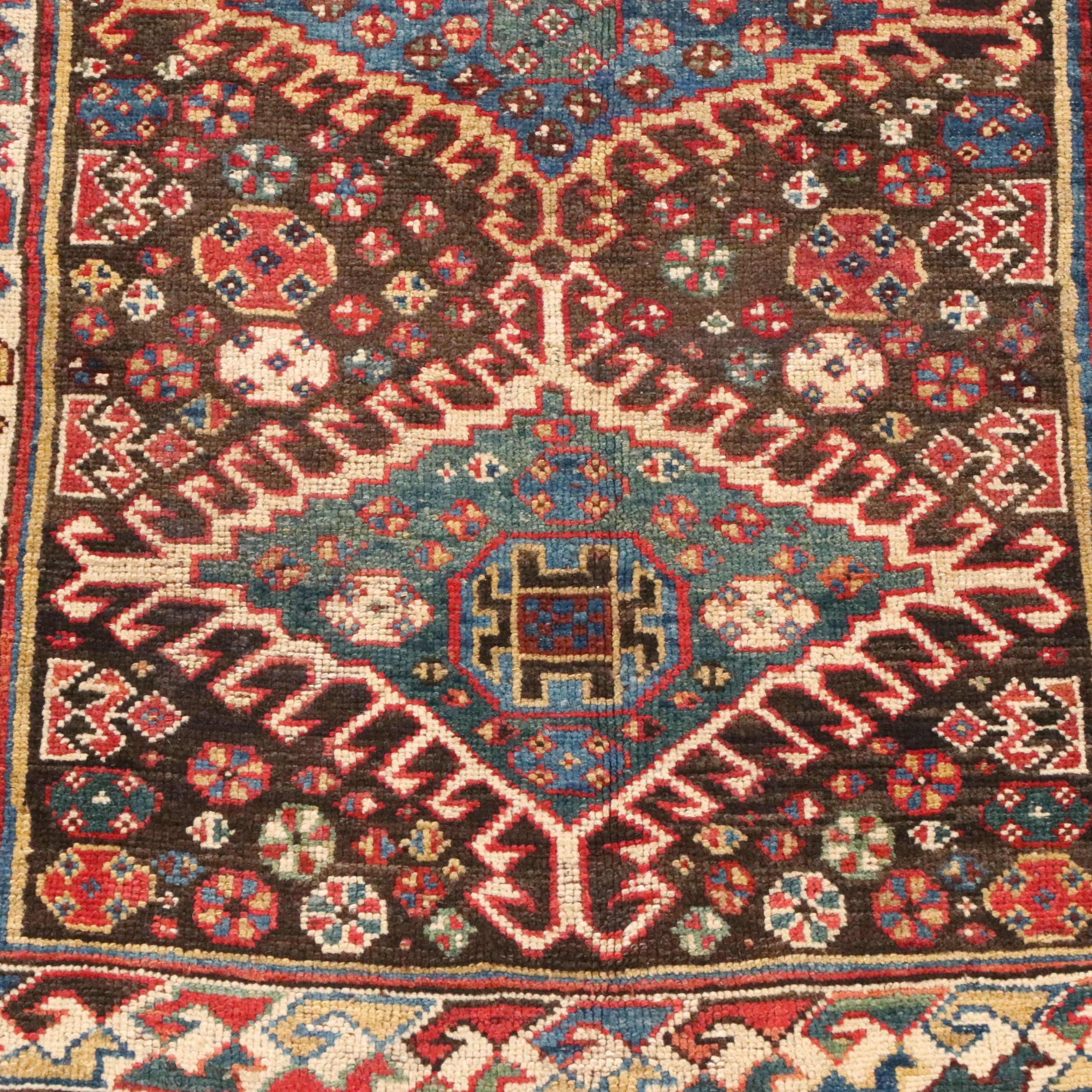 3'2 x 5'3 Hand-Knotted Western Turkish Village Accent Rug
