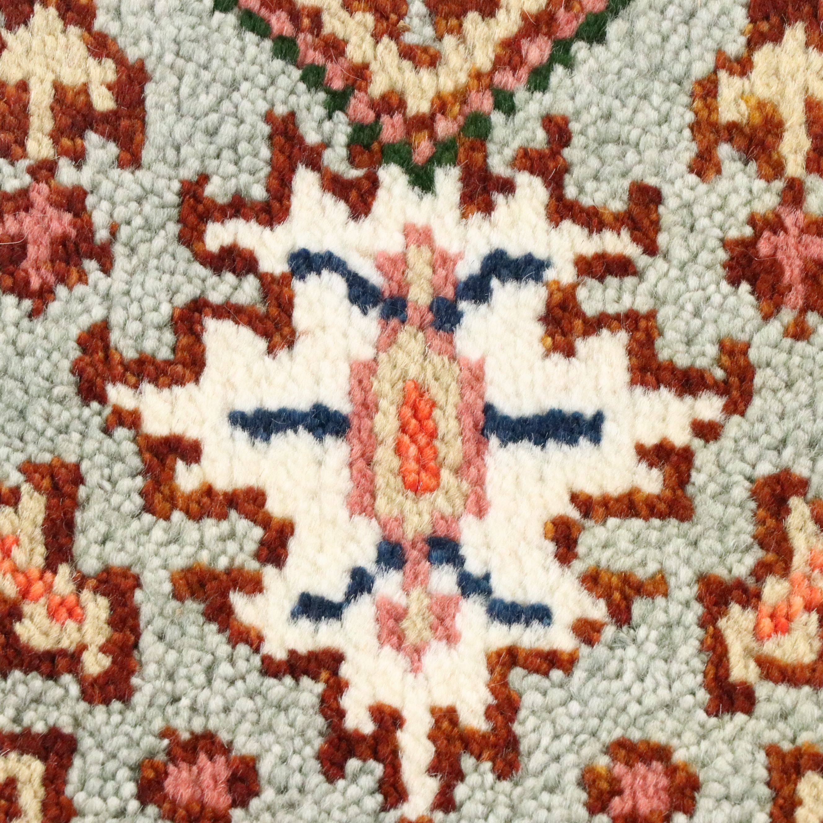 2'6 x 8'2 Hand-Knotted Pakistani Kazak Carpet Runner