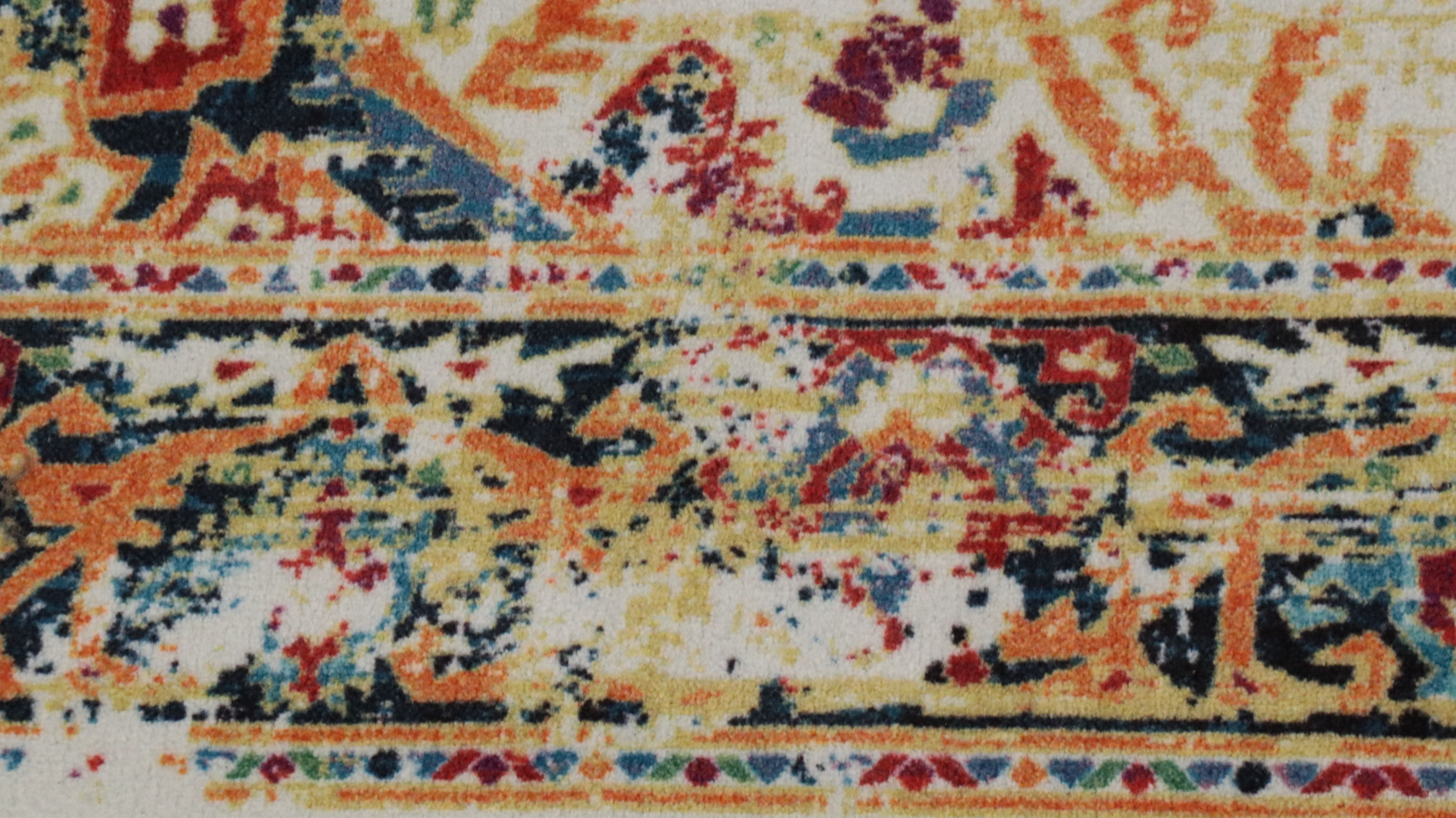 9'11 x 13'11 Machine Made and Printed Oriental Style Room Sized Rug