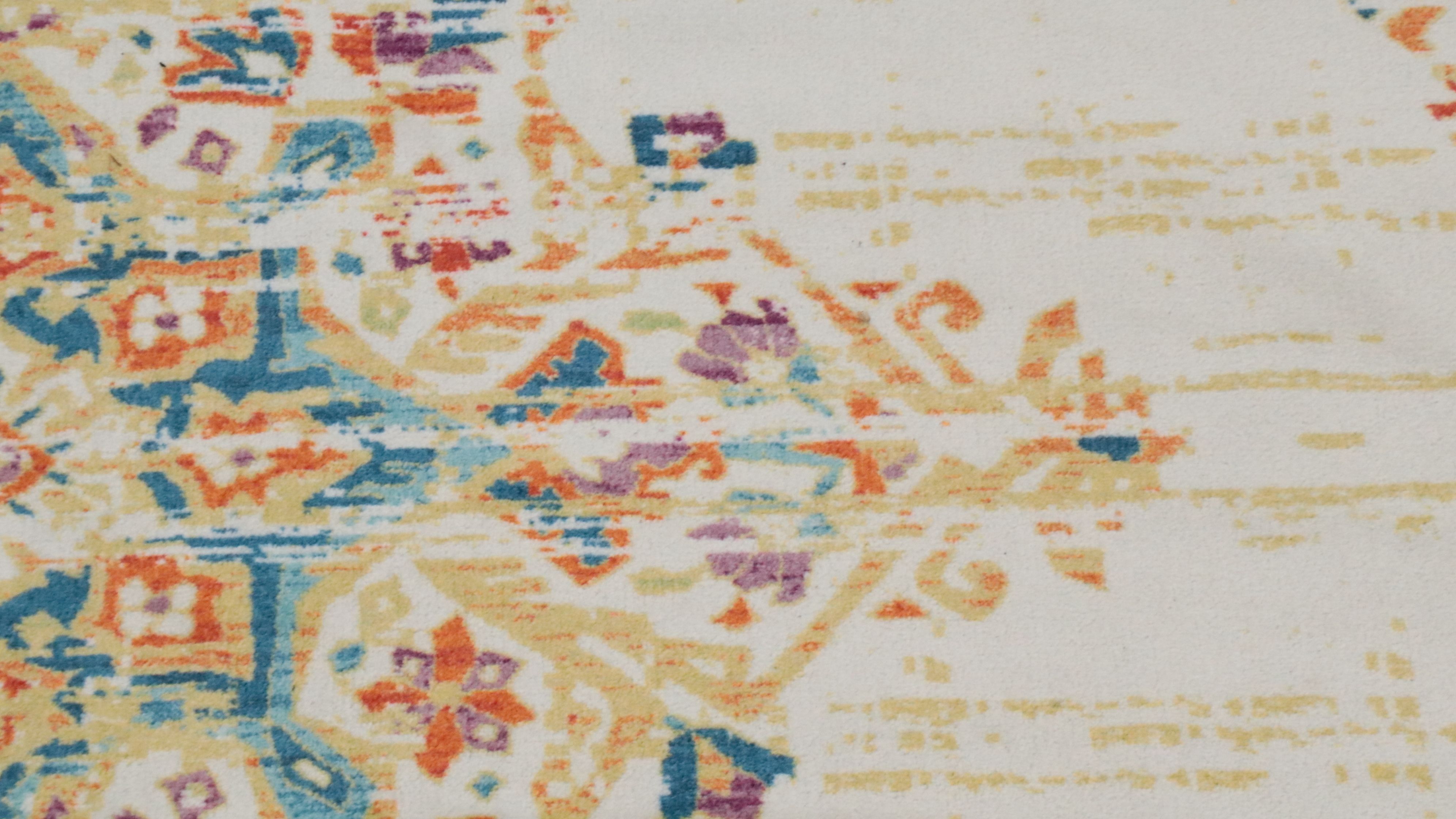 9'11 x 13'11 Machine Made and Printed Oriental Style Room Sized Rug