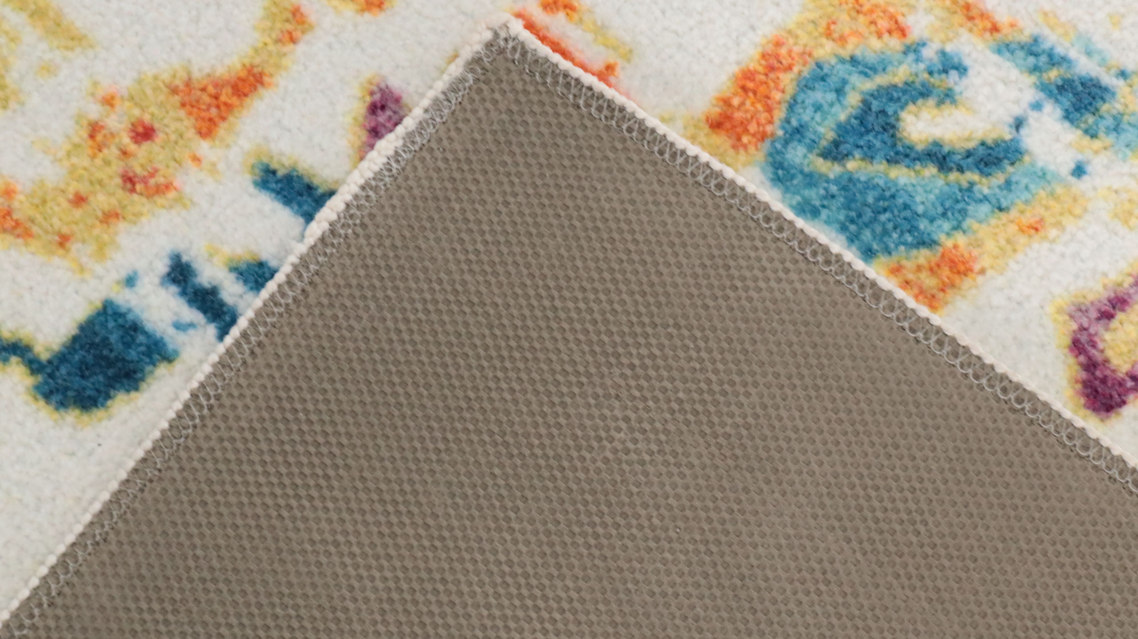 9'11 x 13'11 Machine Made and Printed Oriental Style Room Sized Rug