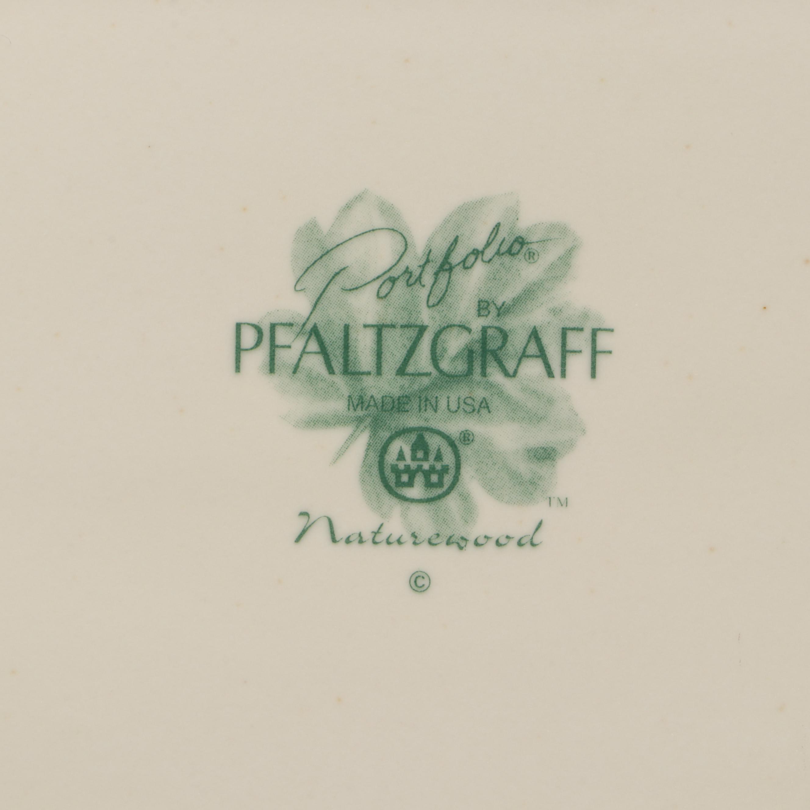 Pfaltzgraff "Naturewood" Birdhouse Cookie Jar, Teapot, and Other Tableware