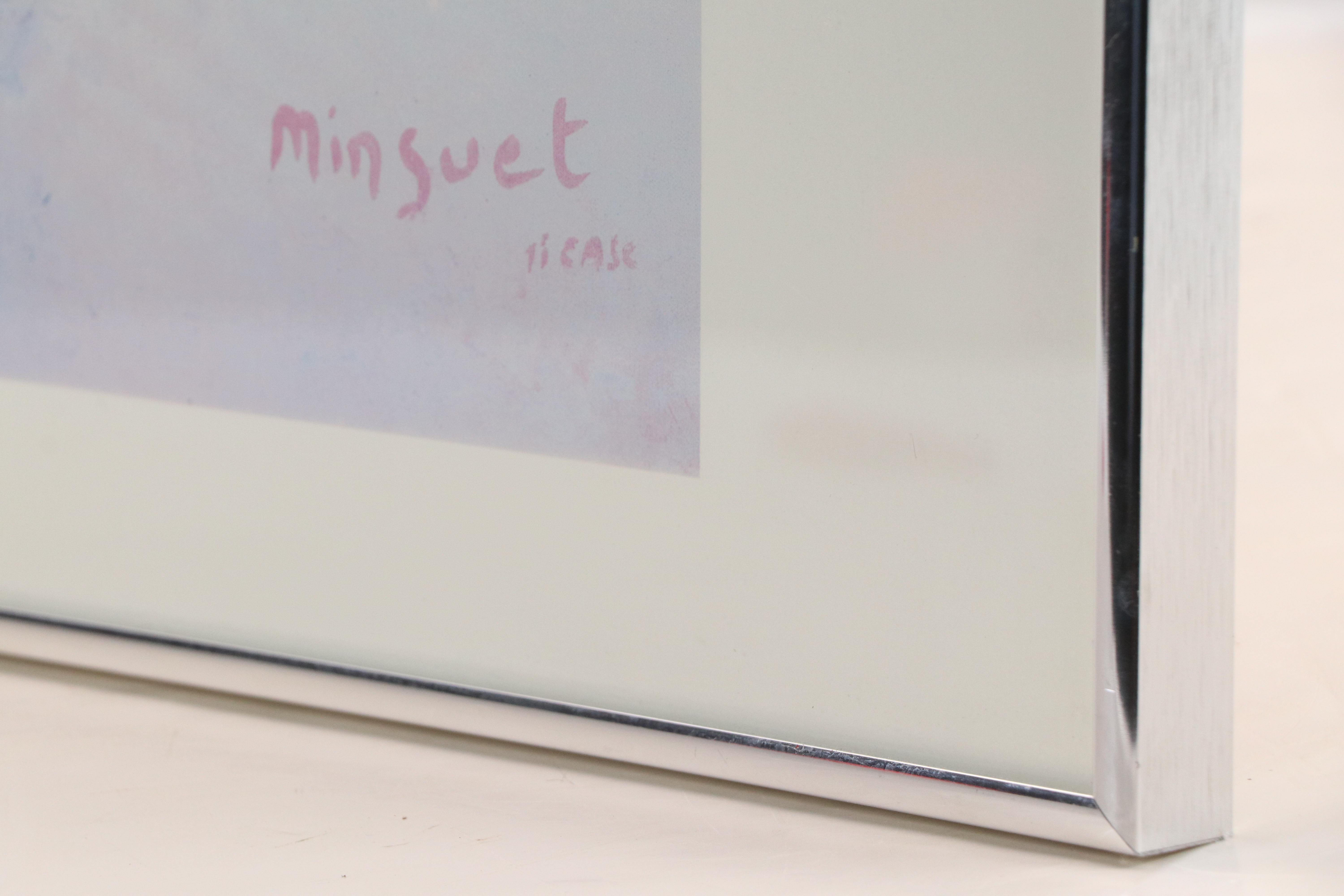 Alexandre Minguet Offset Lithograph "Plage de Grand-Case," 1990